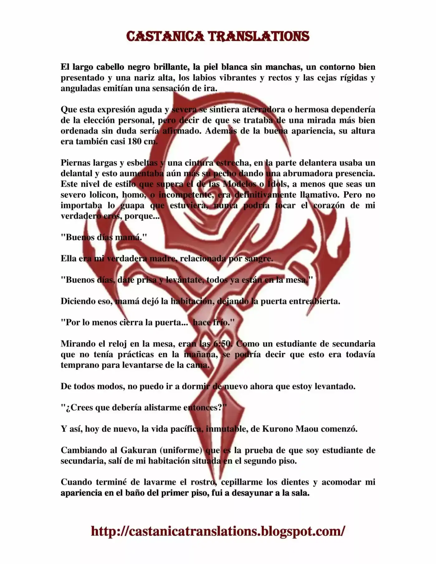 Kuro No Maou (Novela) - Capítulo - Página 6 - LectorTMOo