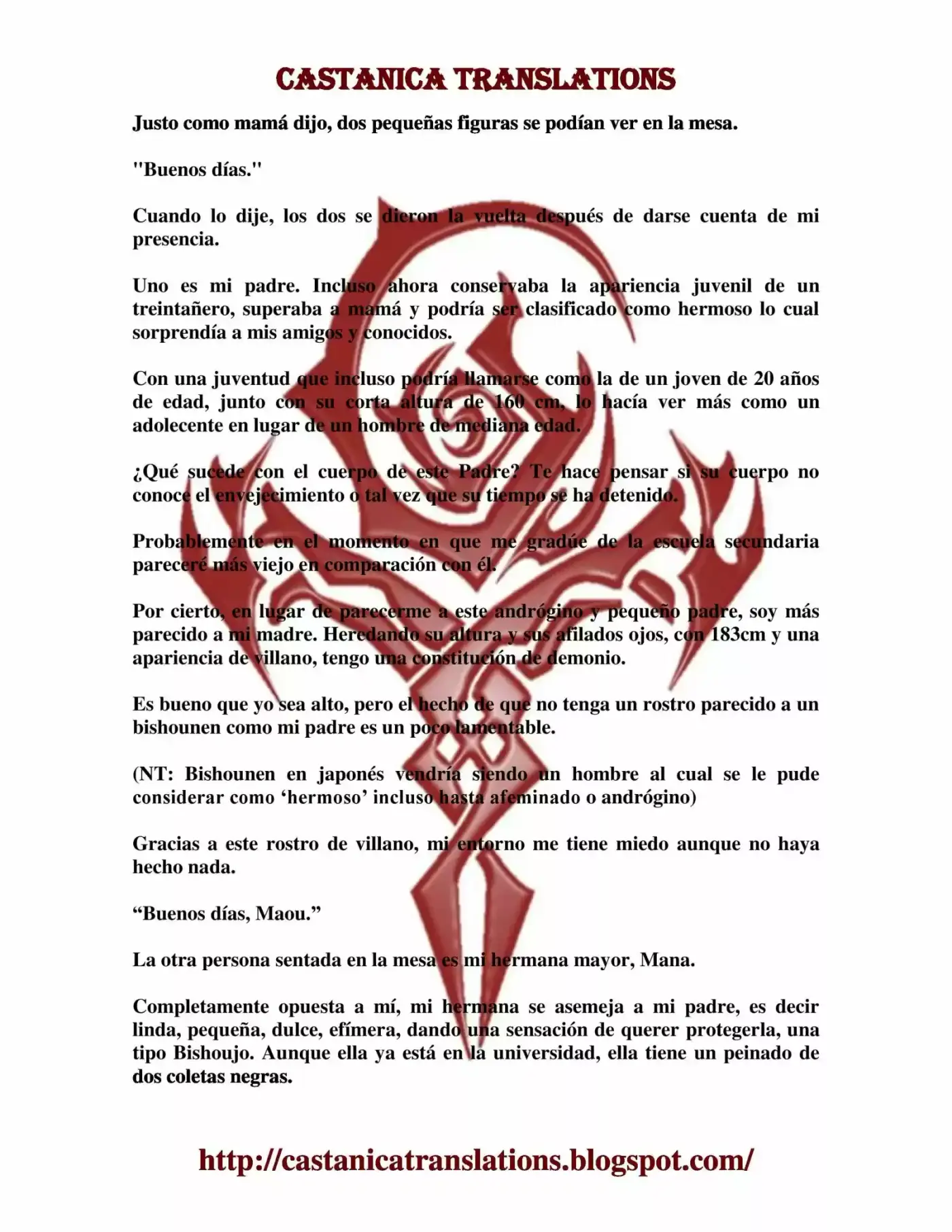 Kuro No Maou (Novela) - Capítulo - Página 7 - LectorTMOo
