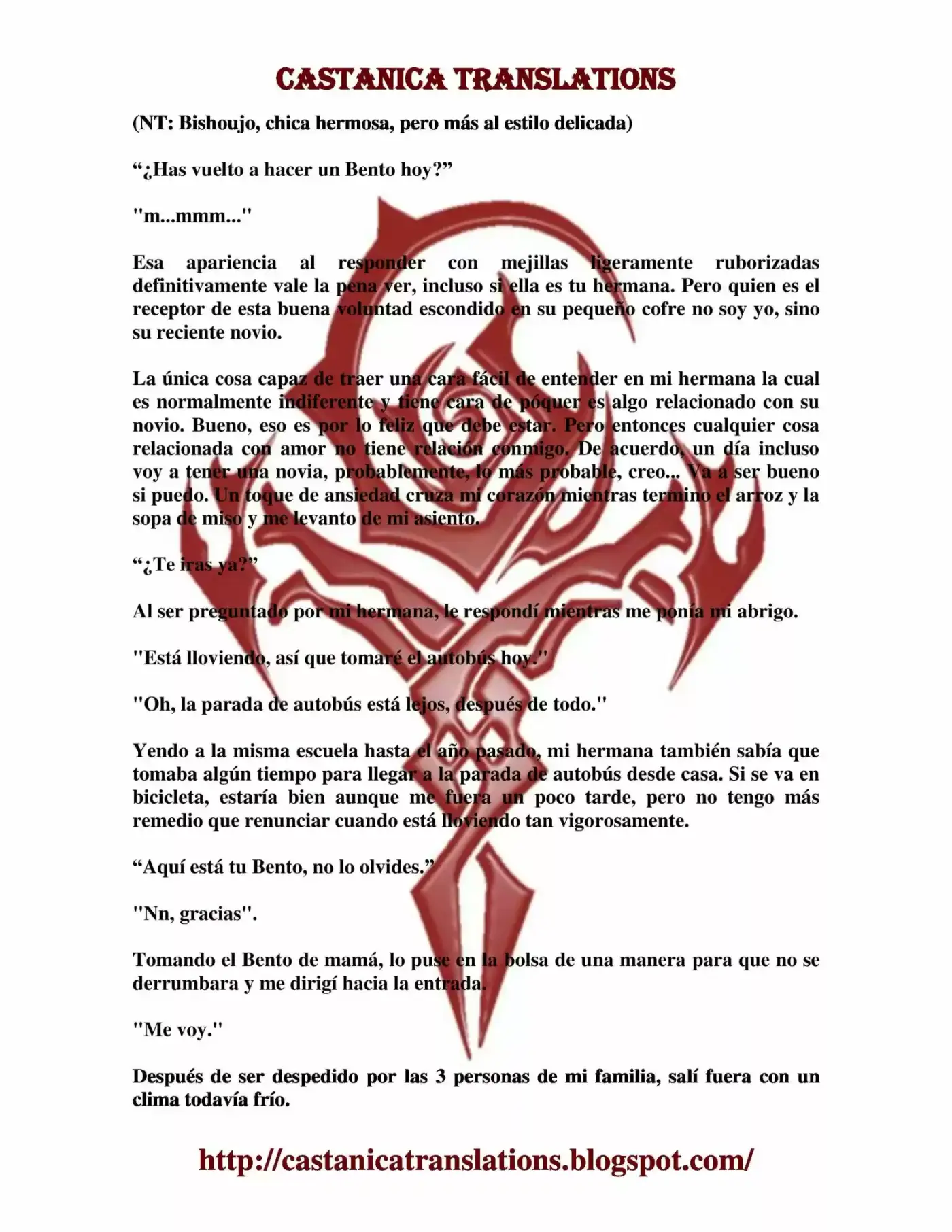 Kuro No Maou (Novela) - Capítulo - Página 8 - LectorTMOo