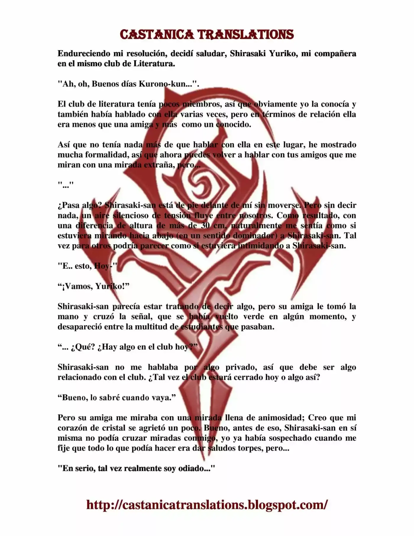 Kuro No Maou (Novela) - Capítulo - Página 10 - LectorTMOo
