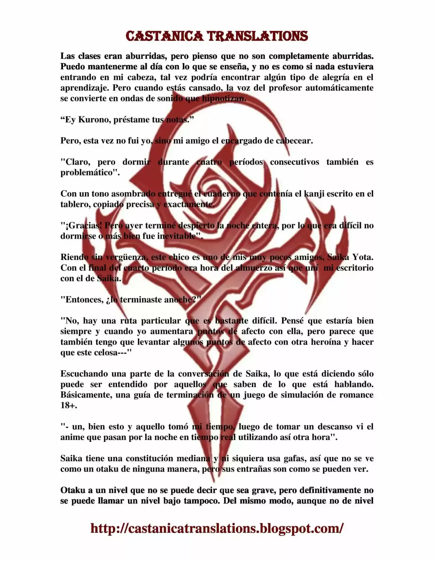Kuro No Maou (Novela) - Capítulo - Página 11 - LectorTMOo