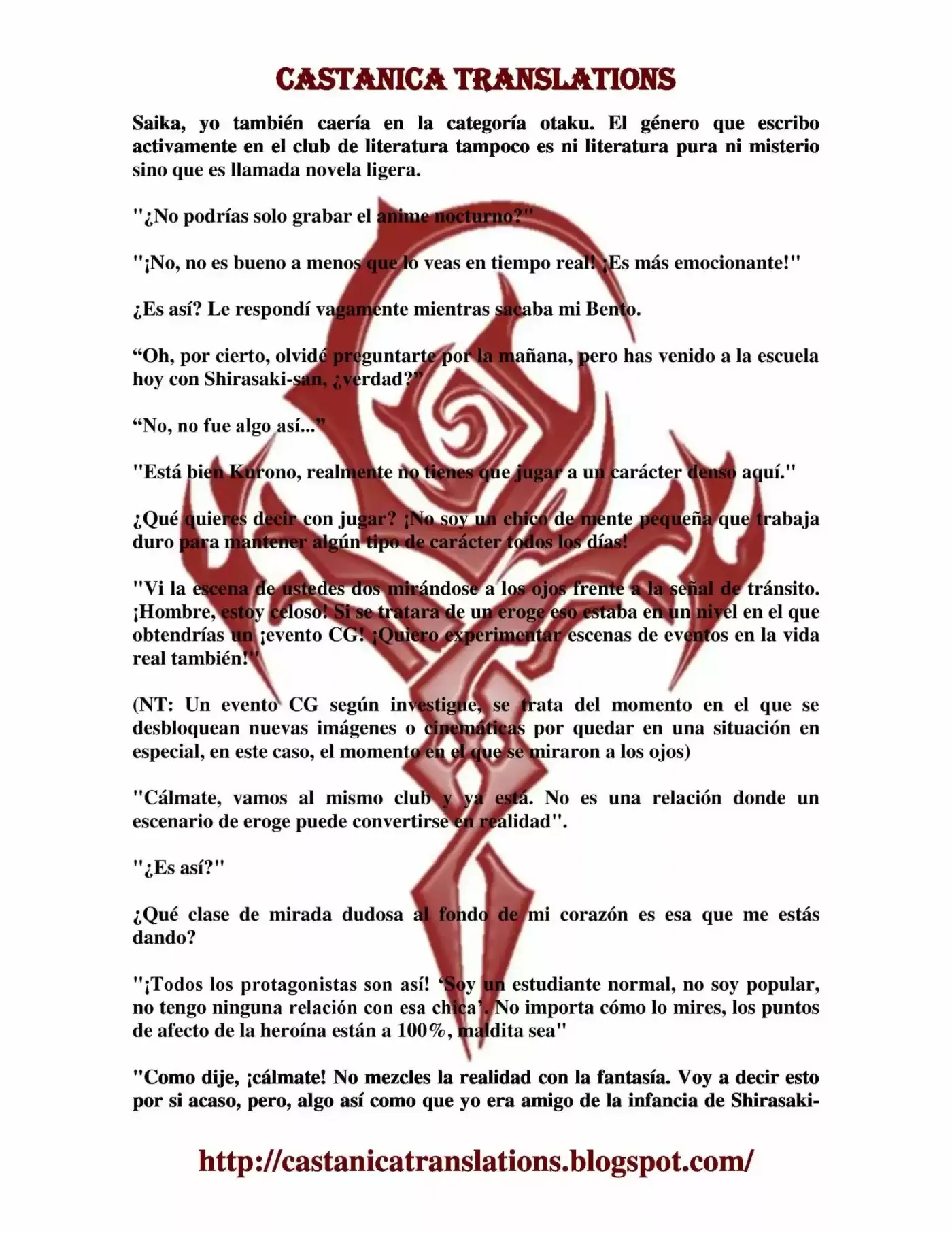 Kuro No Maou (Novela) - Capítulo - Página 12 - LectorTMOo