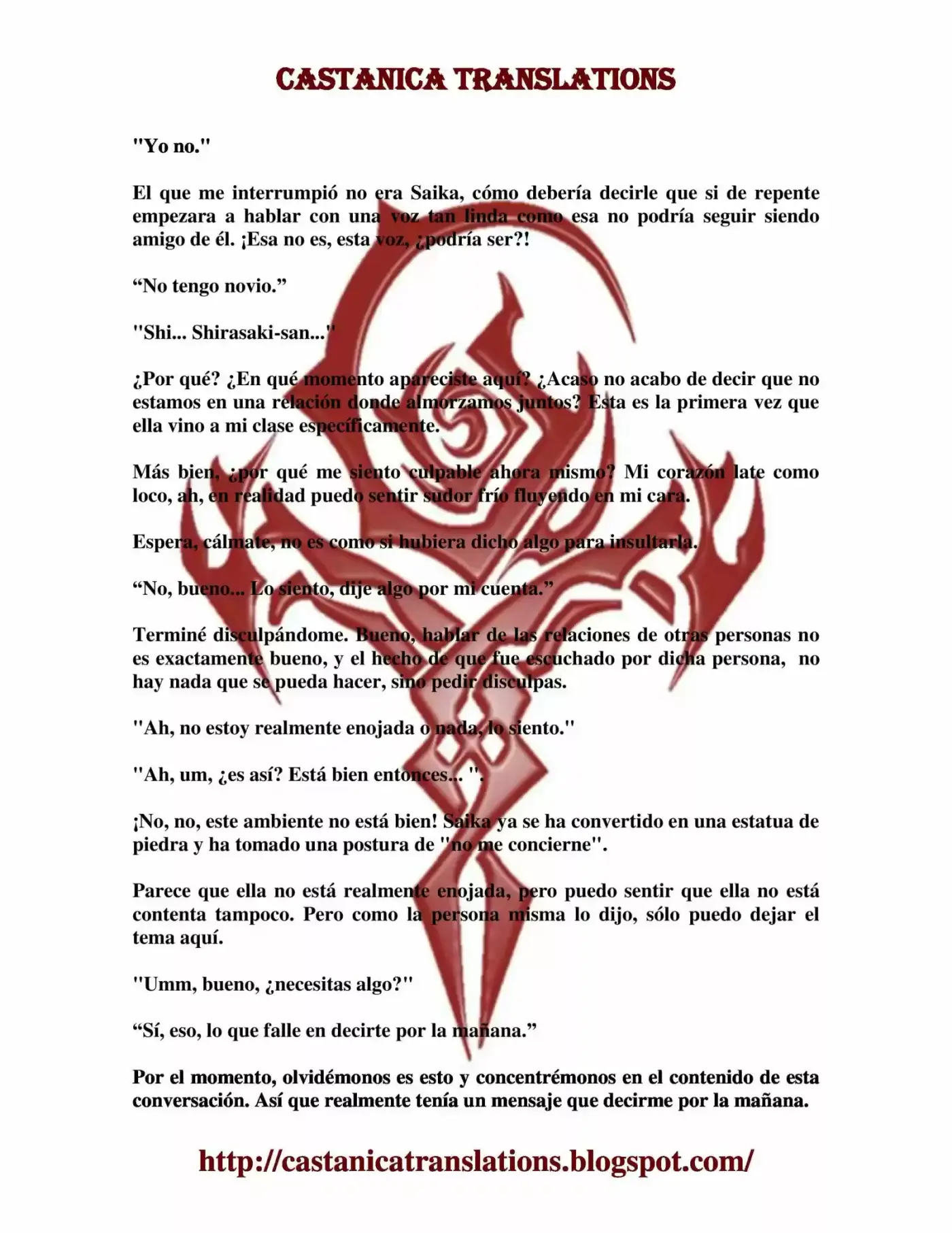 Kuro No Maou (Novela) - Capítulo - Página 15 - LectorTMOo