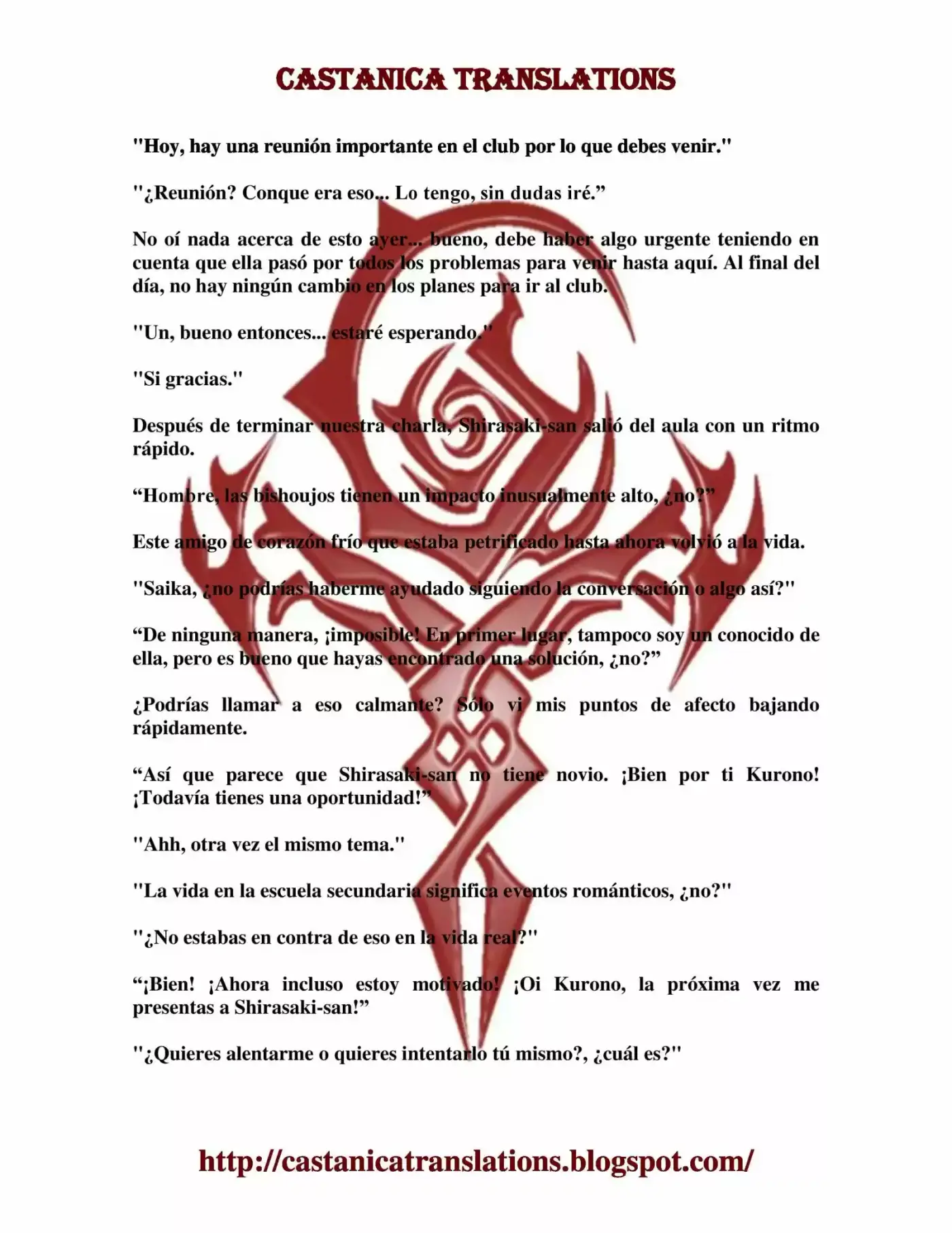 Kuro No Maou (Novela) - Capítulo - Página 16 - LectorTMOo