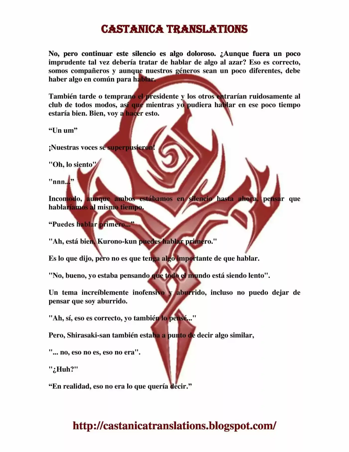 Kuro No Maou (Novela) - Capítulo - Página 19 - LectorTMOo