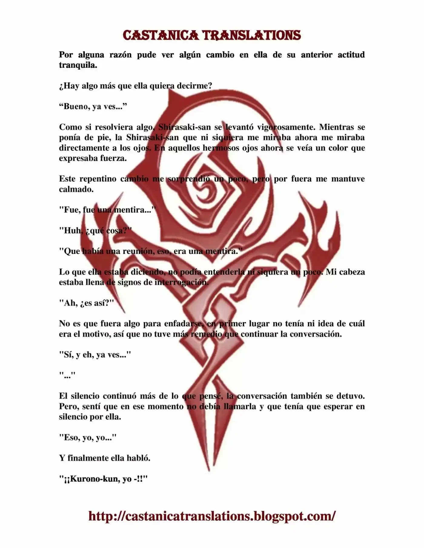 Kuro No Maou (Novela) - Capítulo - Página 20 - LectorTMOo