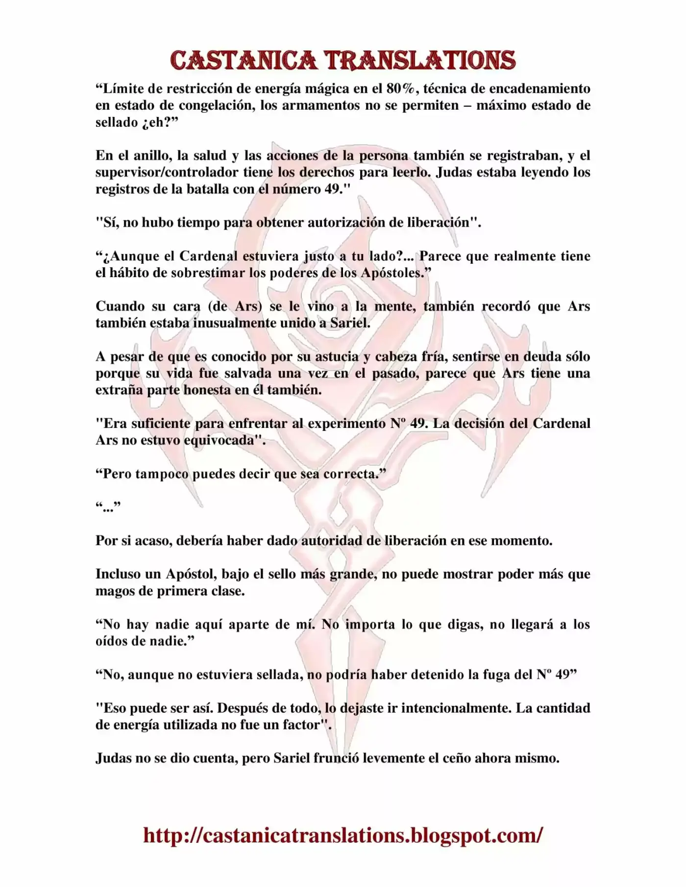Kuro No Maou (Novela) - Capítulo 10 - Página 6 - LectorTMOo