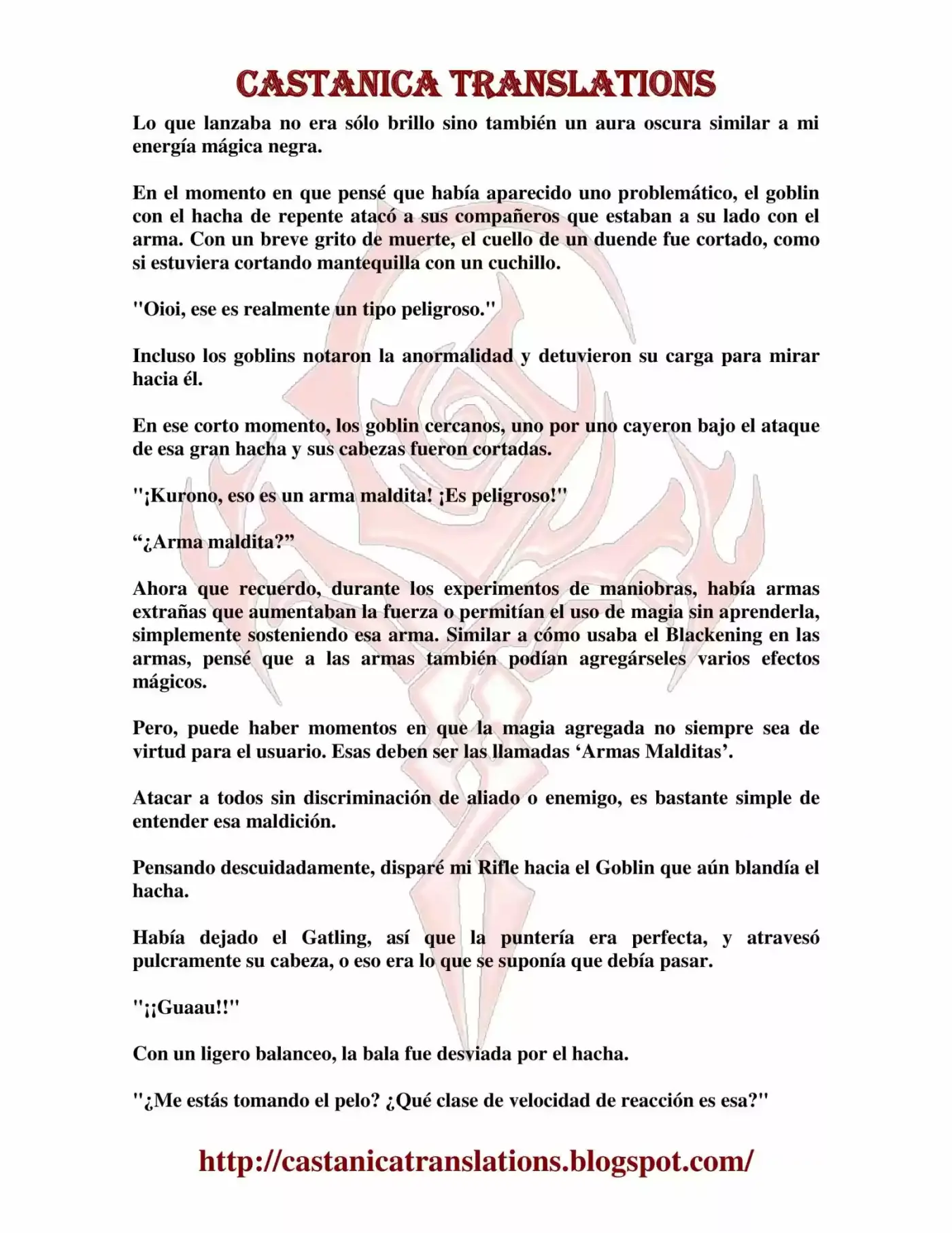 Kuro No Maou (Novela) - Capítulo 13 - Página 8 - LectorTMOo