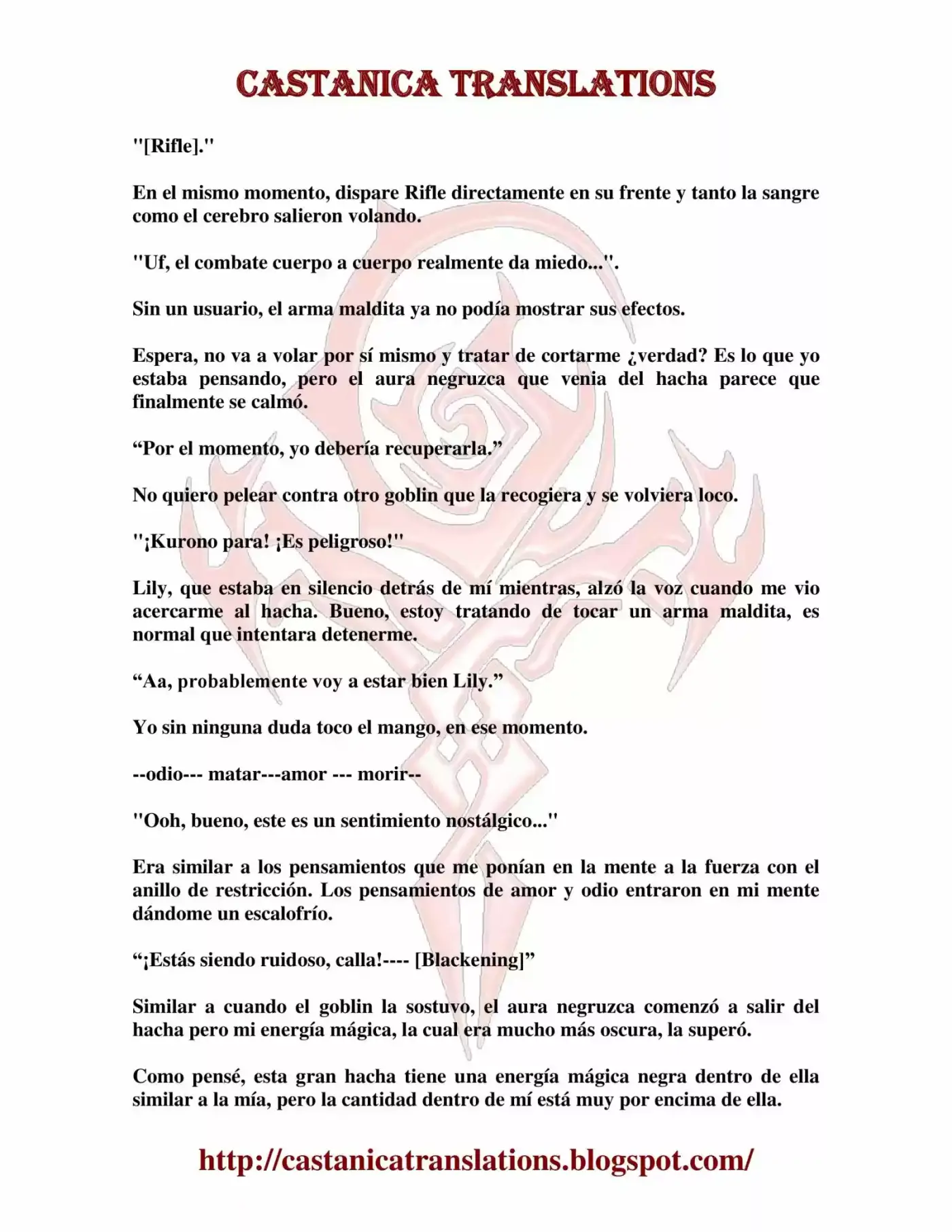 Kuro No Maou (Novela) - Capítulo 14 - Página 5 - LectorTMOo