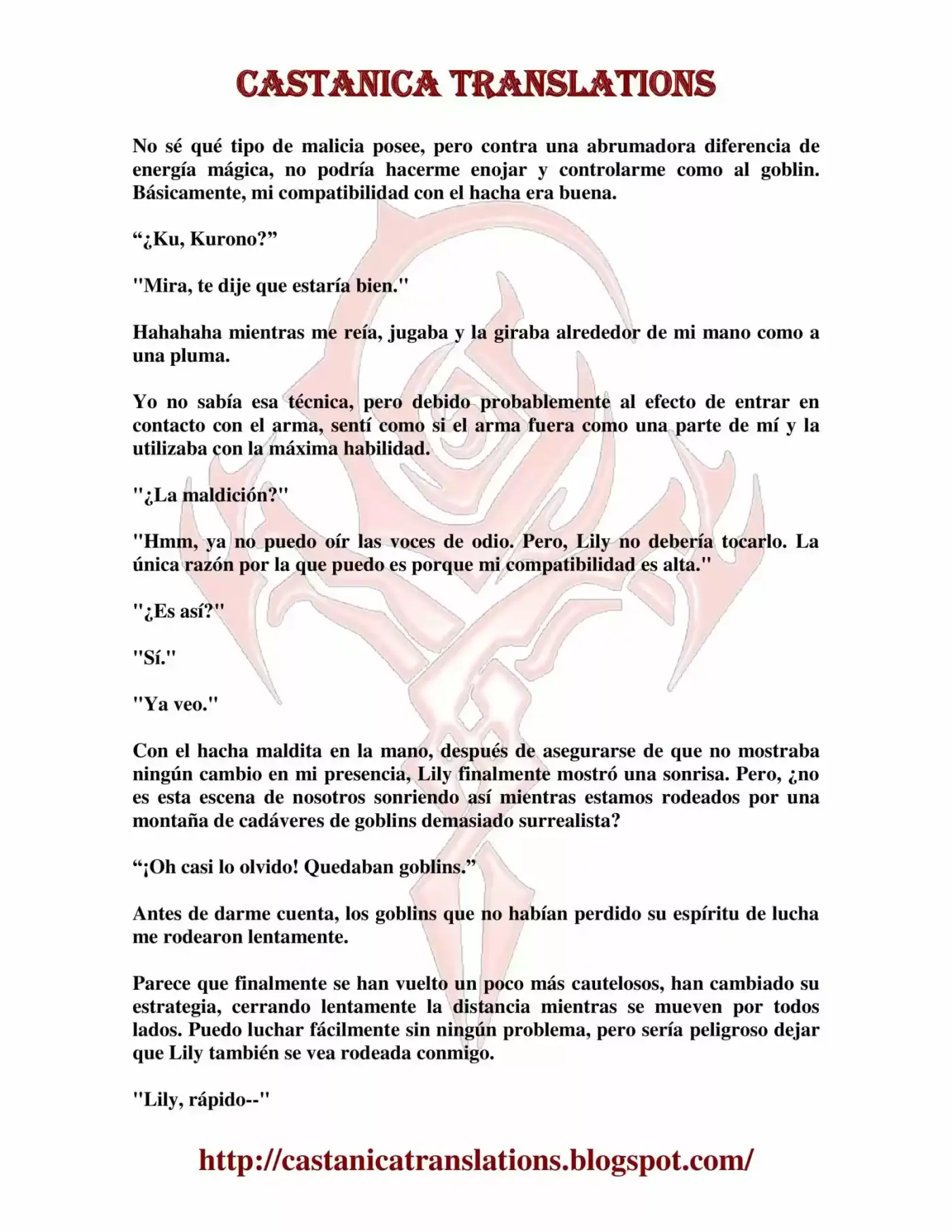 Kuro No Maou (Novela) - Capítulo 14 - Página 6 - LectorTMOo