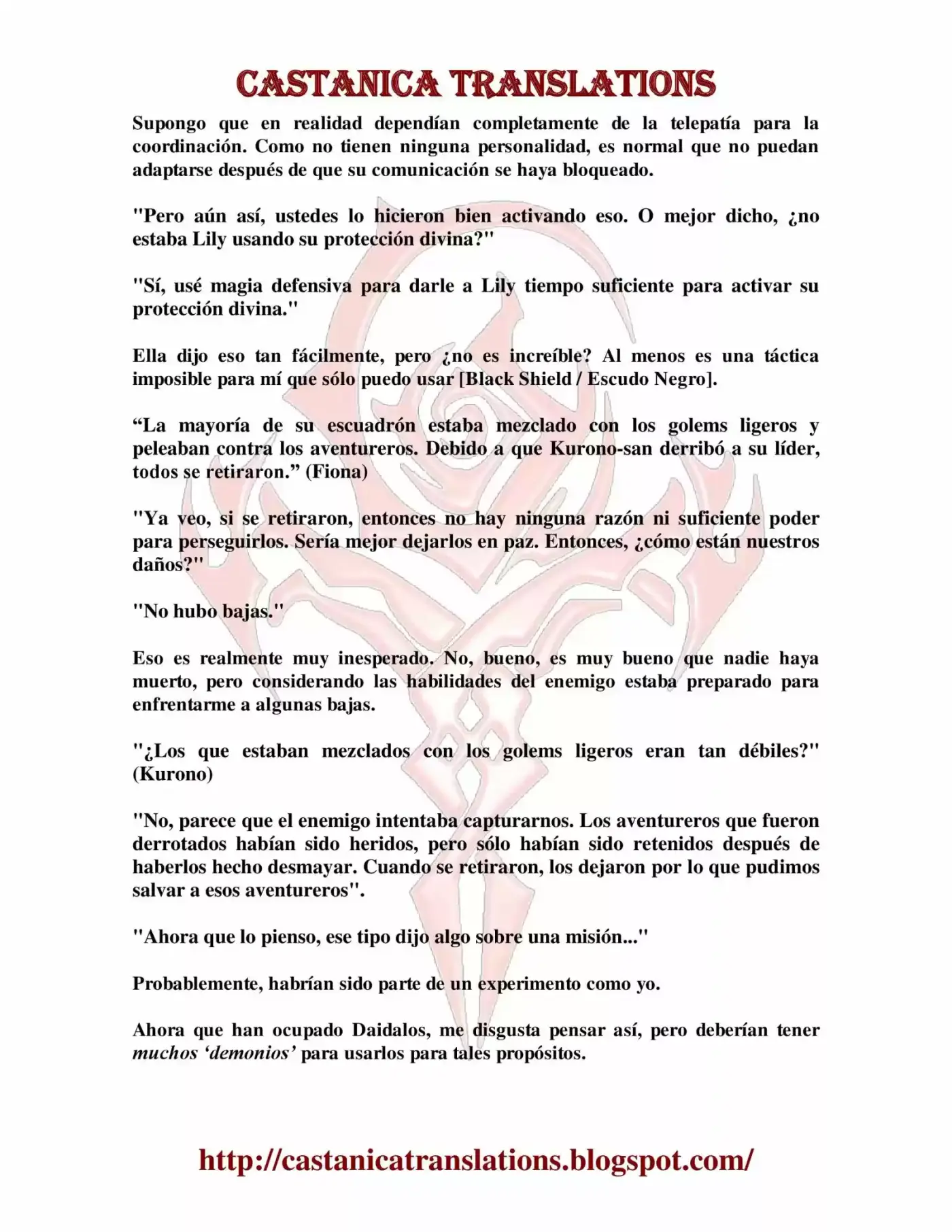 Kuro No Maou (Novela) - Capítulo 141 - Página 5 - LectorTMOo