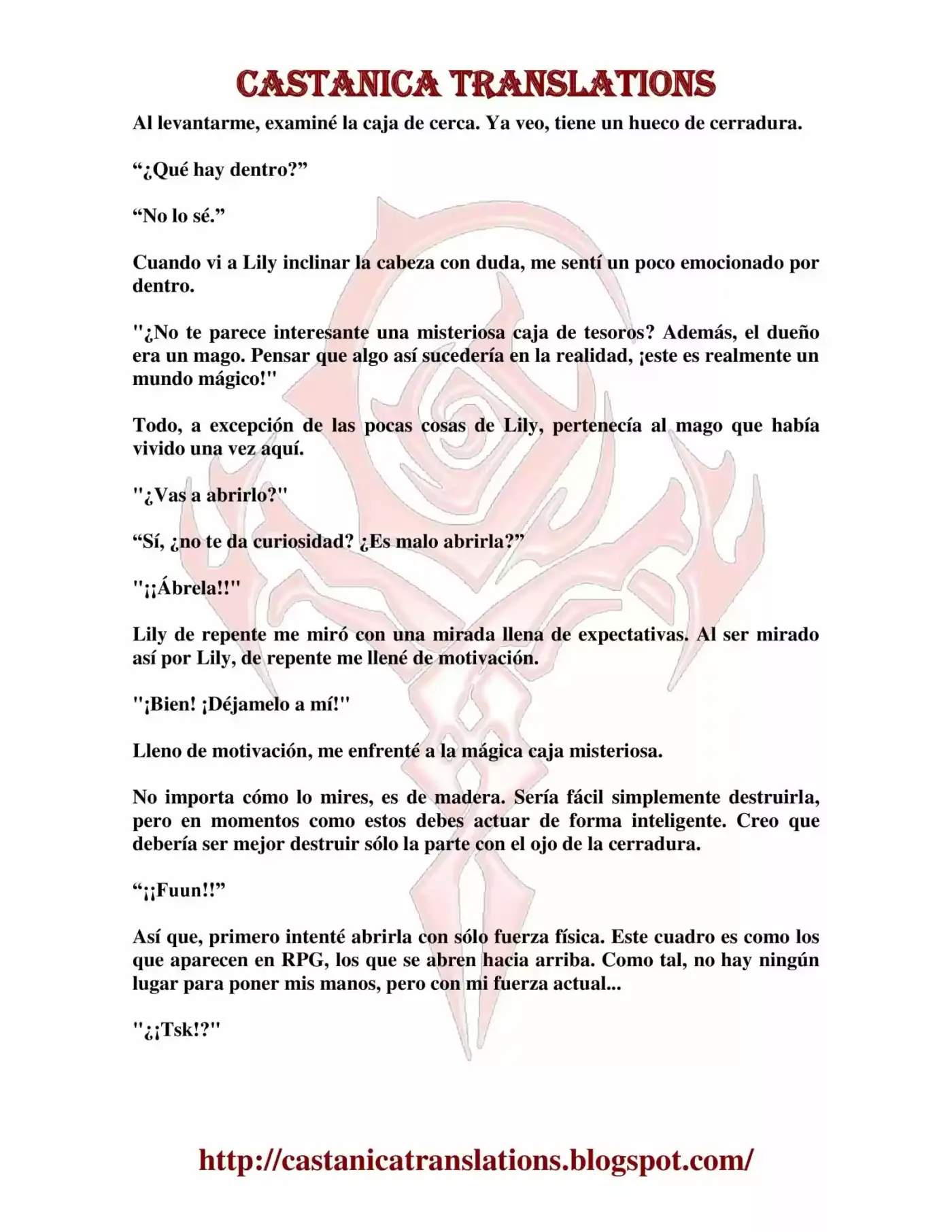 Kuro No Maou (Novela) - Capítulo 17 - Página 5 - LectorTMOo