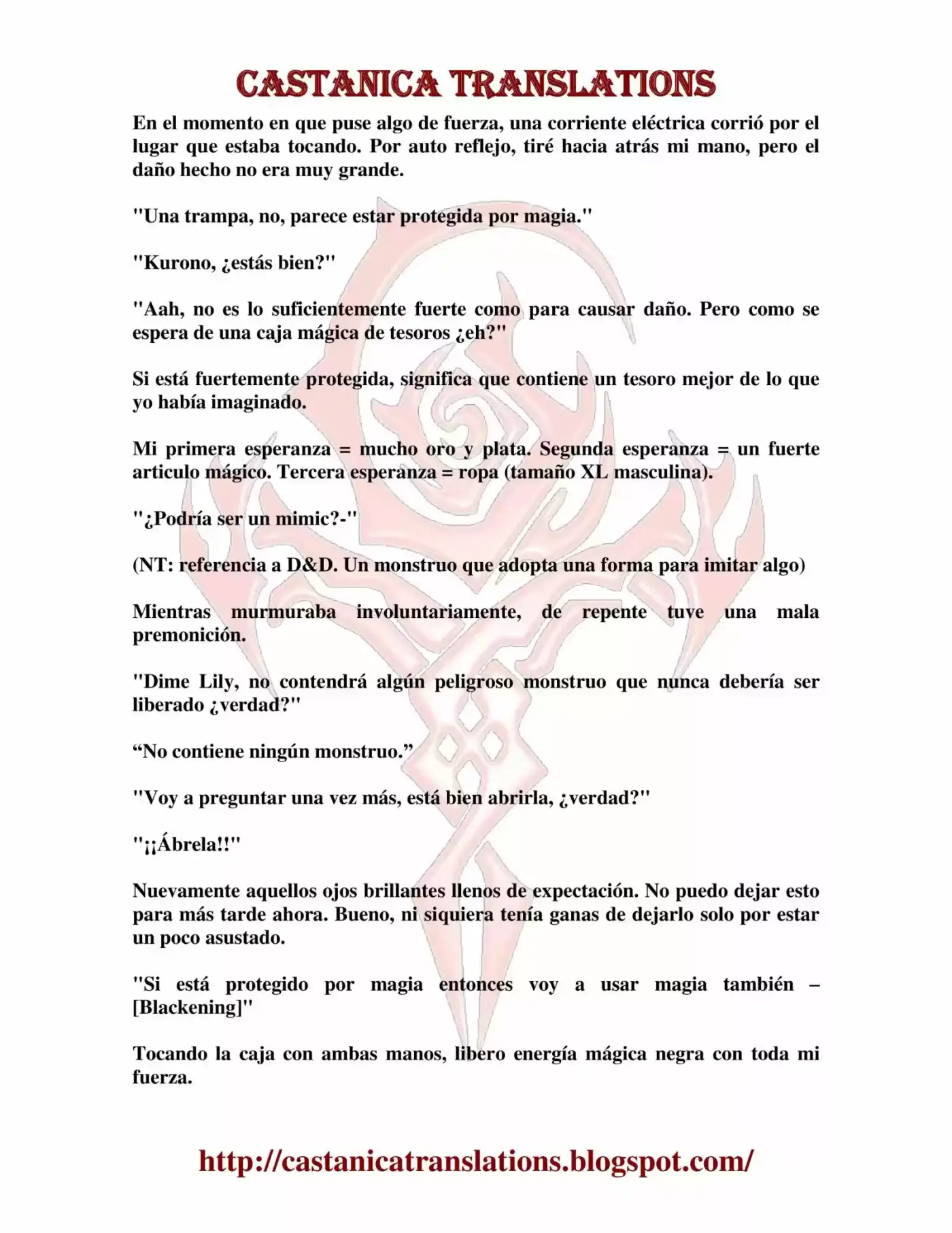Kuro No Maou (Novela) - Capítulo 17 - Página 6 - LectorTMOo