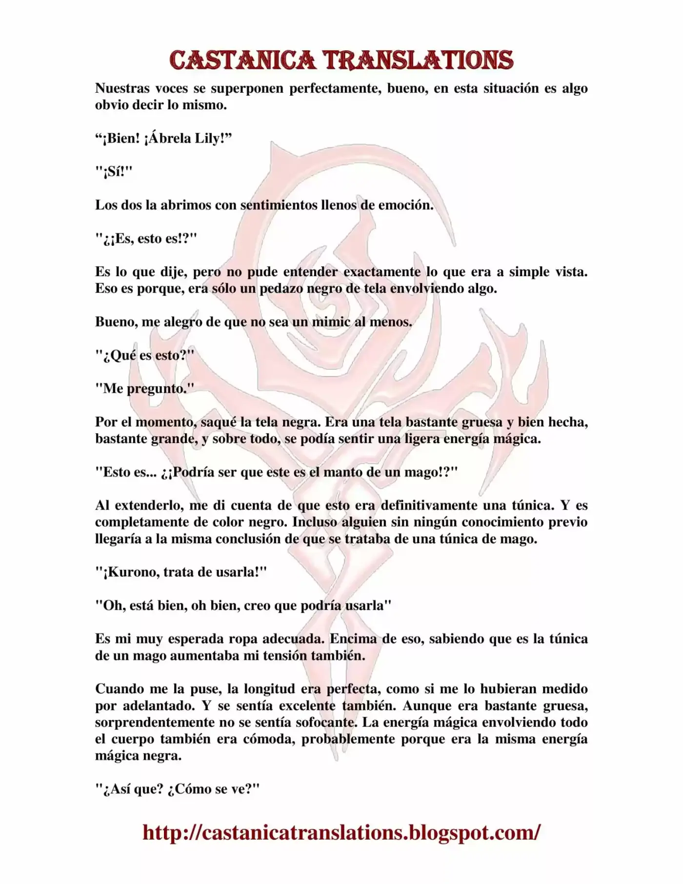 Kuro No Maou (Novela) - Capítulo 17 - Página 8 - LectorTMOo