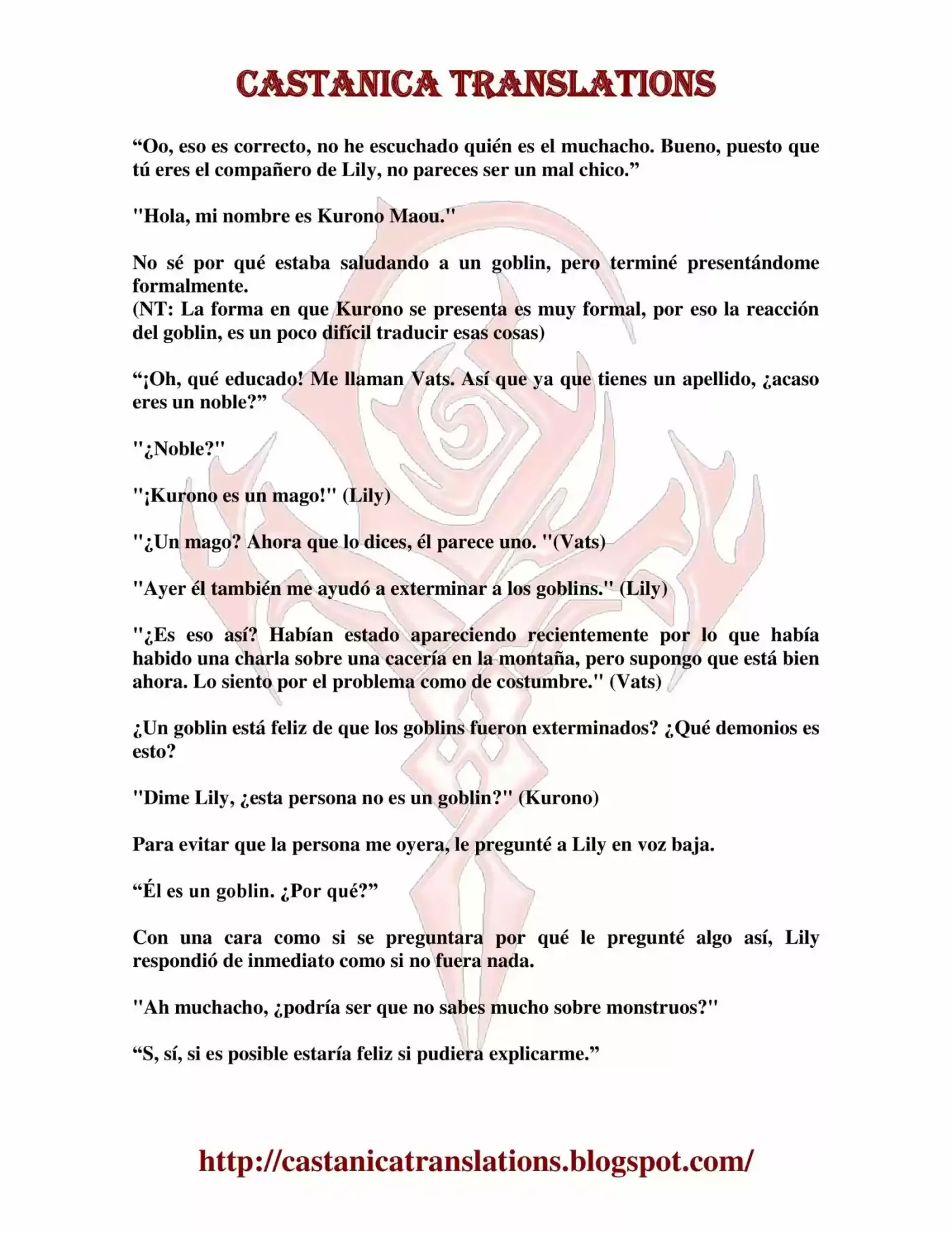 Kuro No Maou (Novela) - Capítulo 18 - Página 7 - LectorTMOo