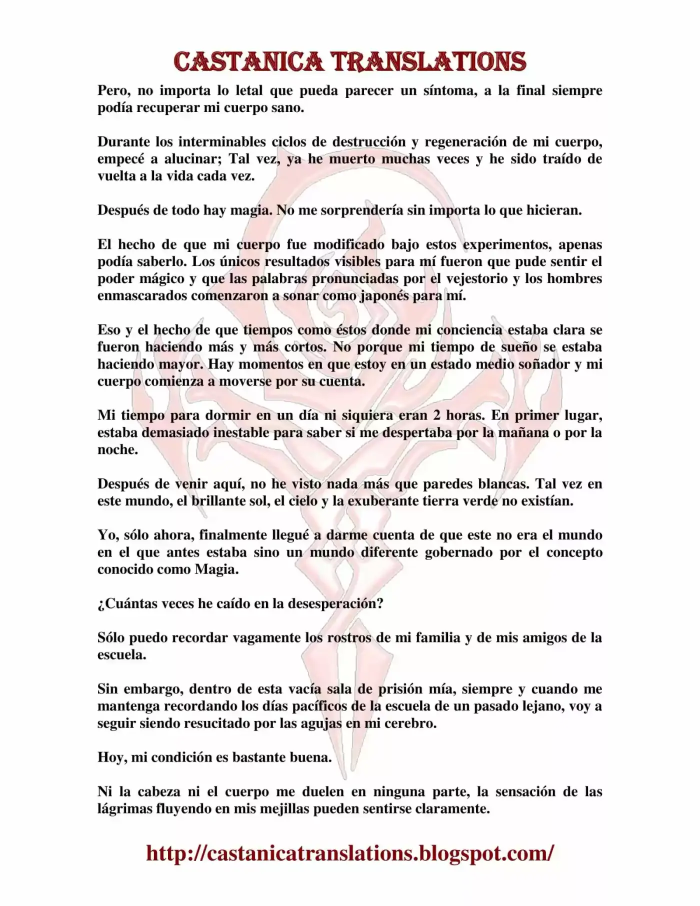 Kuro No Maou (Novela) - Capítulo 3 - Página 5 - LectorTMOo