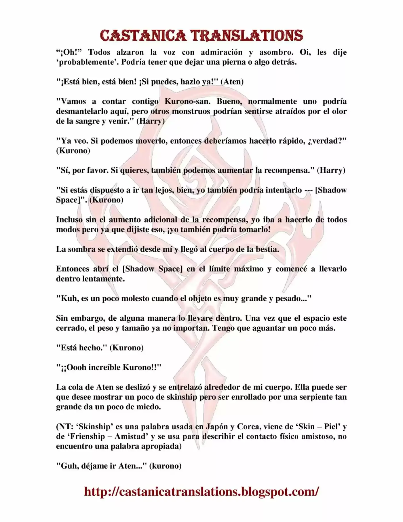 Kuro No Maou (Novela) - Capítulo 33 - Página 8 - LectorTMOo