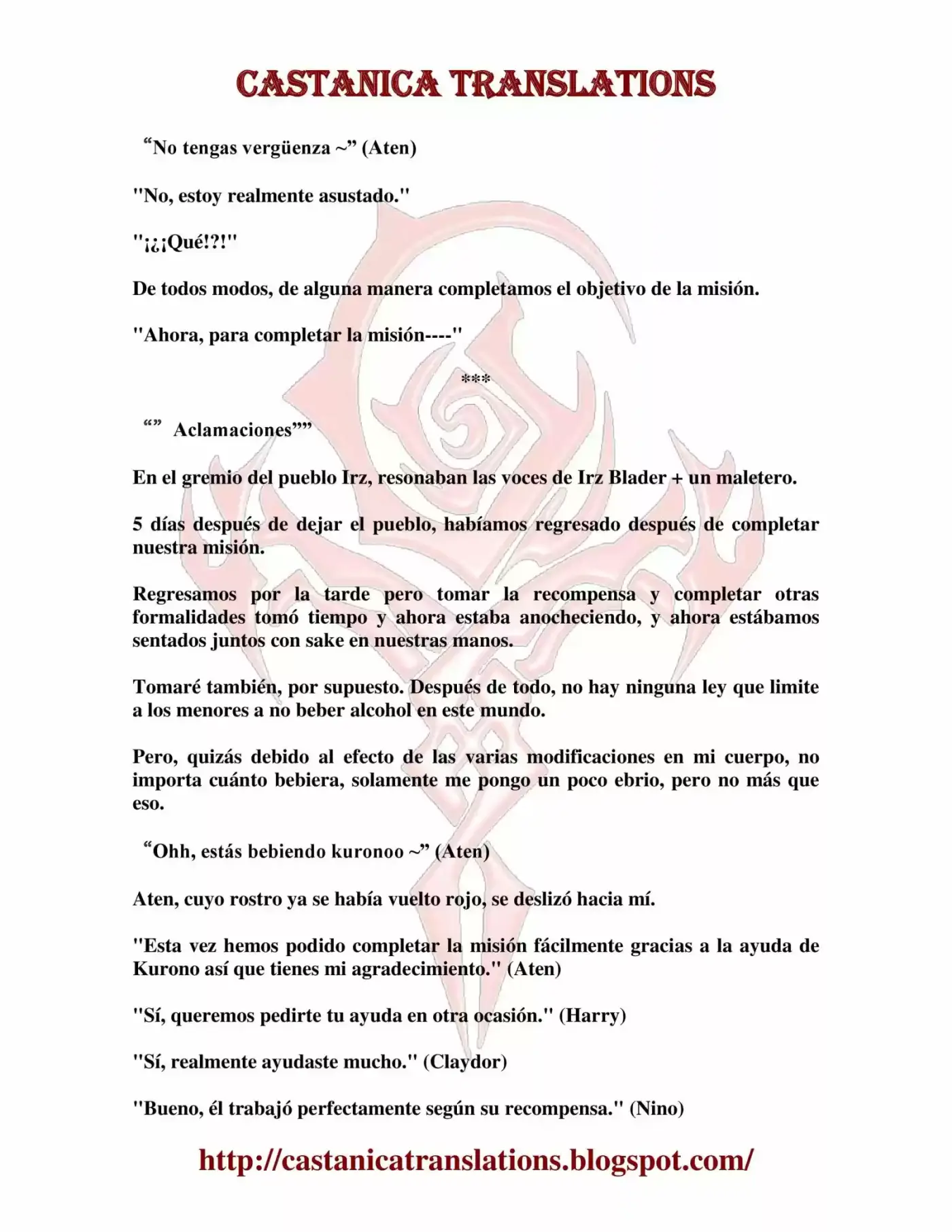 Kuro No Maou (Novela) - Capítulo 33 - Página 9 - LectorTMOo