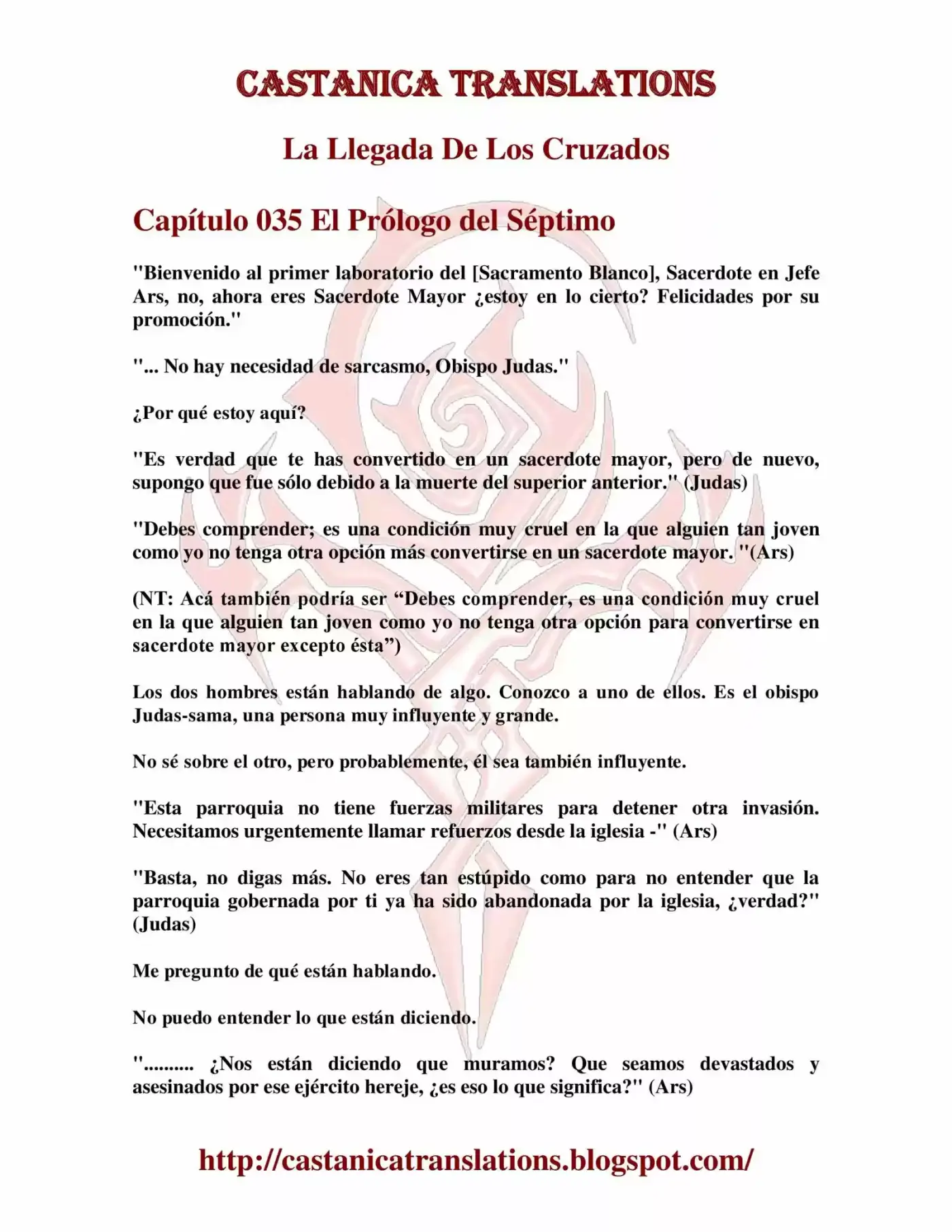 Kuro No Maou (Novela) - Capítulo 35 - Página 3 - LectorTMOo