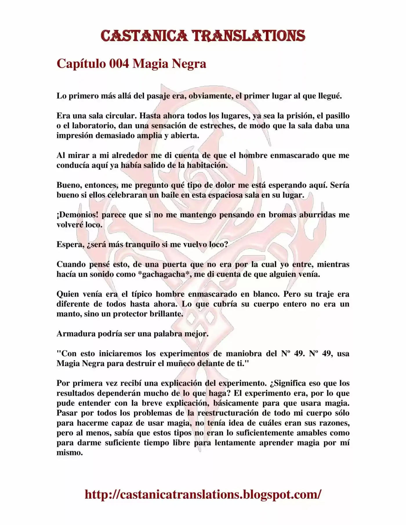Kuro No Maou (Novela) - Capítulo 4 - Página 3 - LectorTMOo