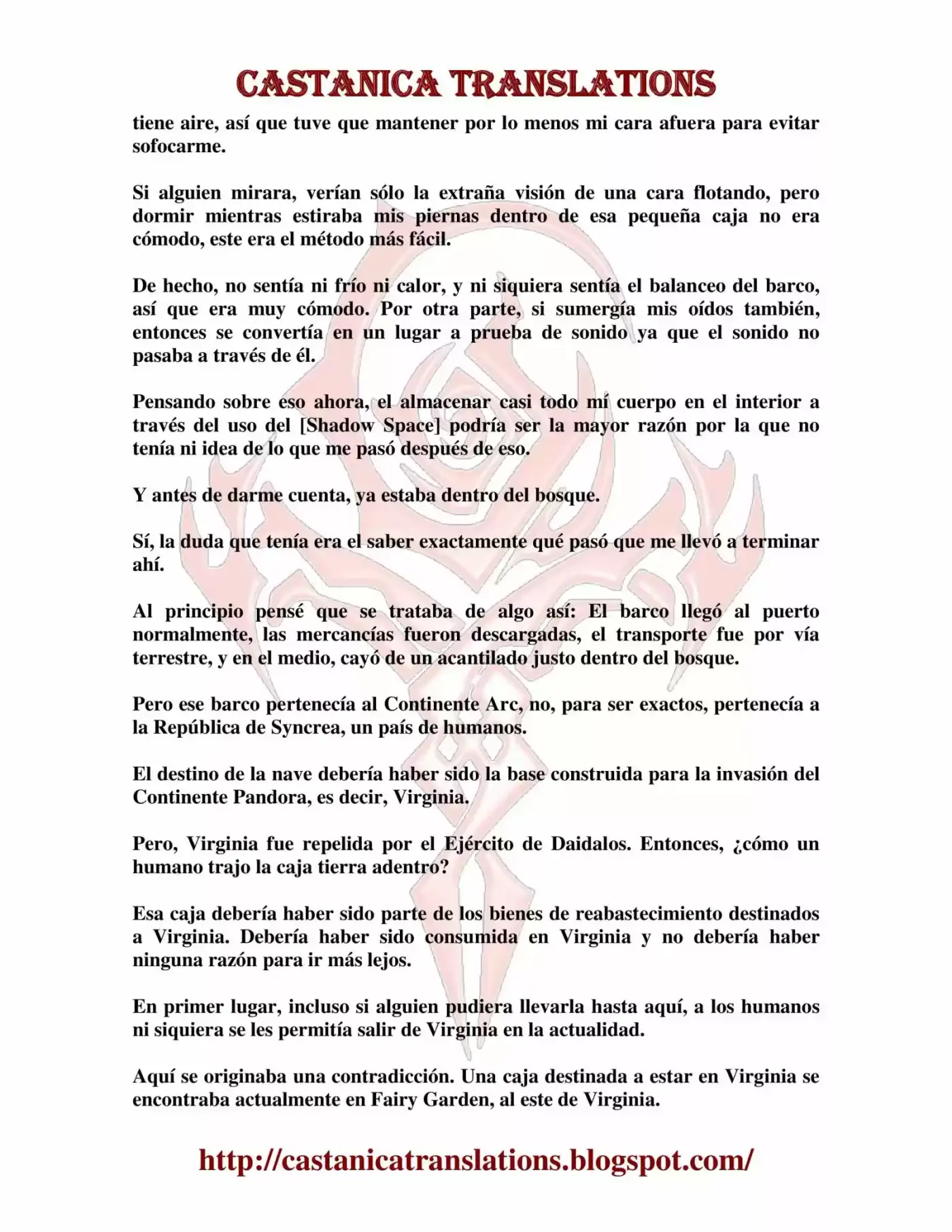 Kuro No Maou (Novela) - Capítulo 46 - Página 4 - LectorTMOo