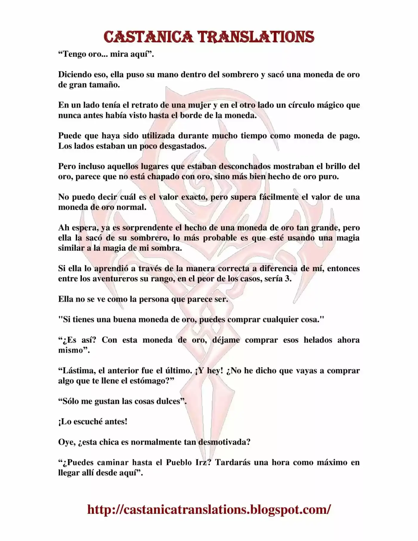 Kuro No Maou (Novela) - Capítulo 49 - Página 8 - LectorTMOo