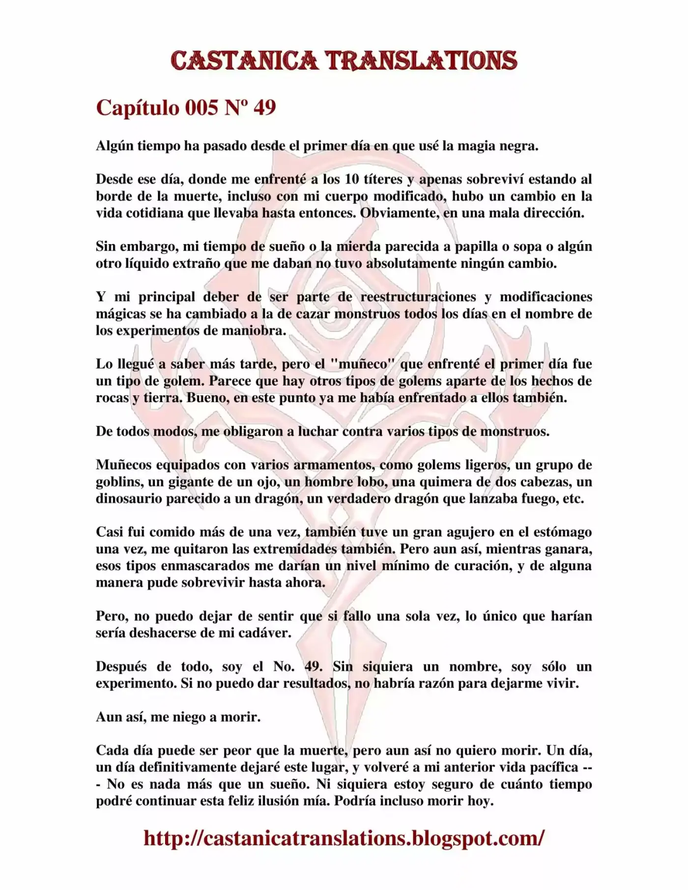 Kuro No Maou (Novela) - Capítulo 5 - Página 3 - LectorTMOo
