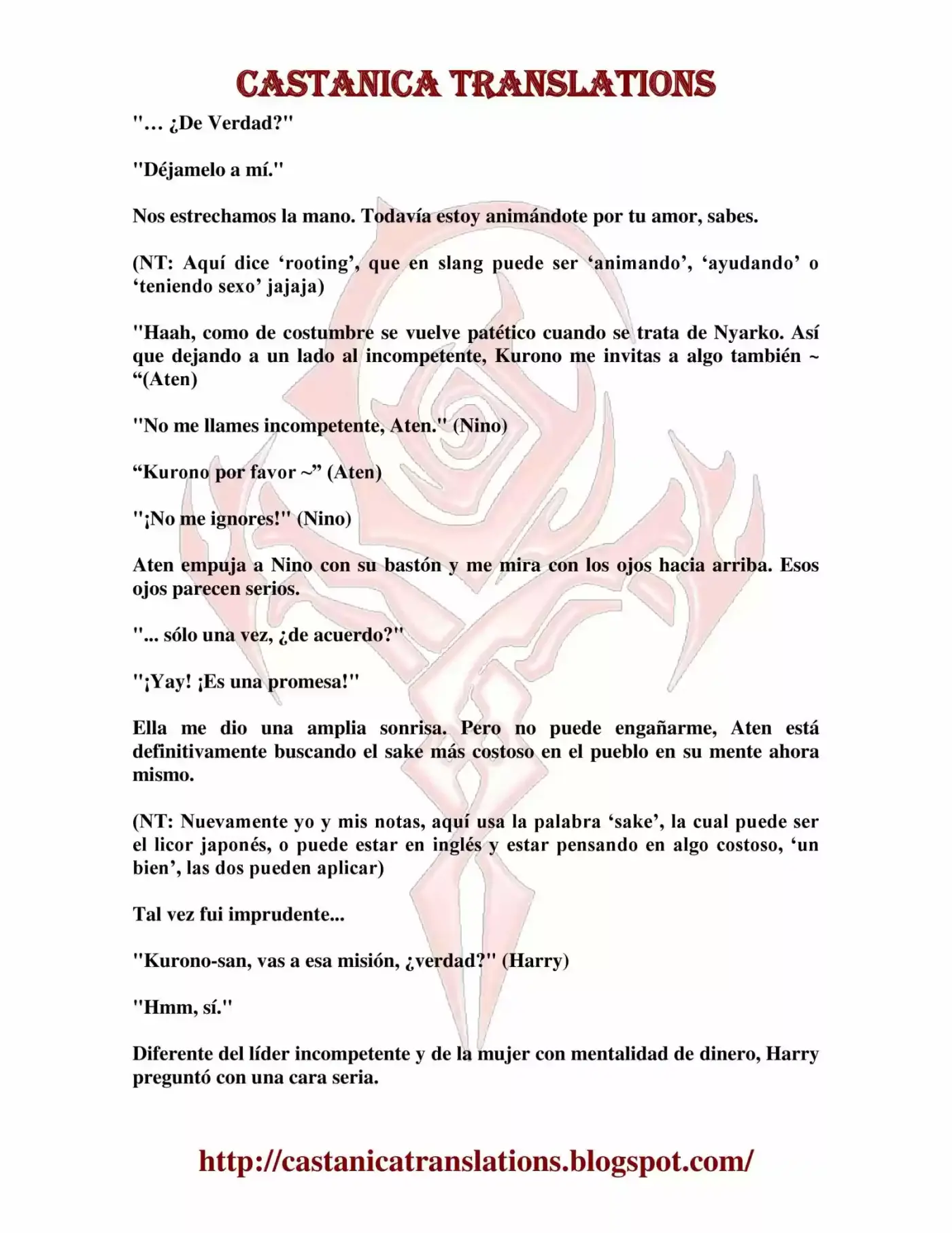 Kuro No Maou (Novela) - Capítulo 50 - Página 10 - LectorTMOo