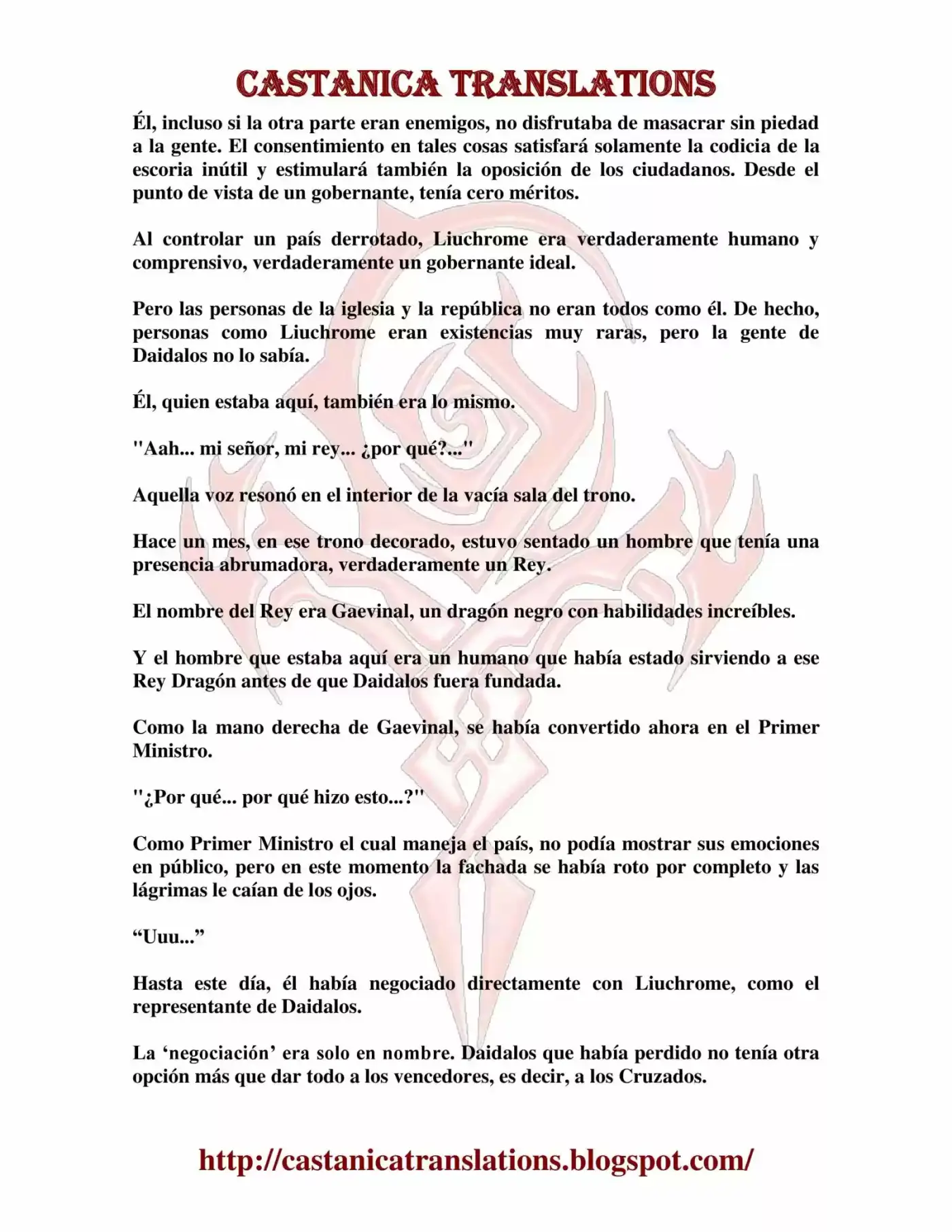 Kuro No Maou (Novela) - Capítulo 51 - Página 8 - LectorTMOo