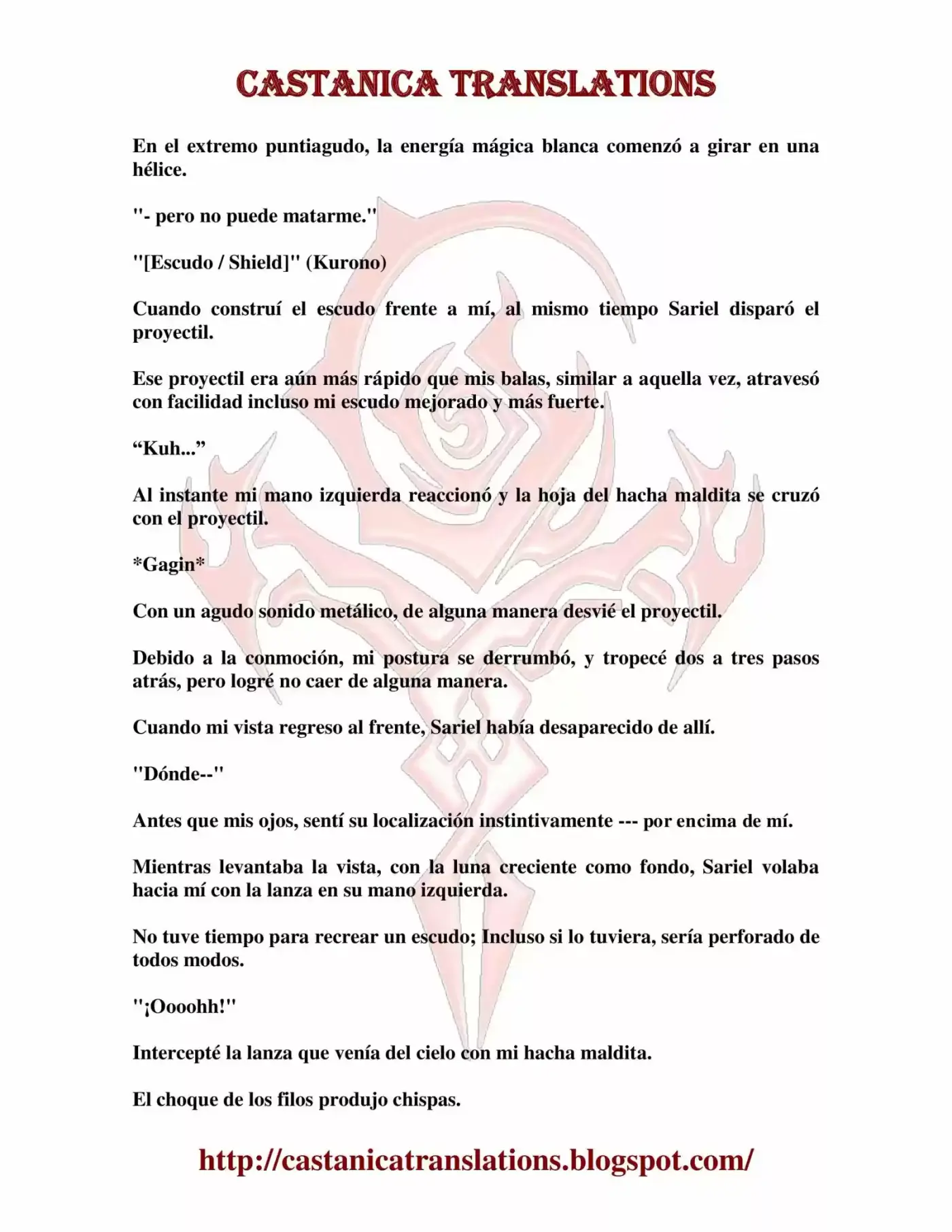 Kuro No Maou (Novela) - Capítulo 55 - Página 5 - LectorTMOo