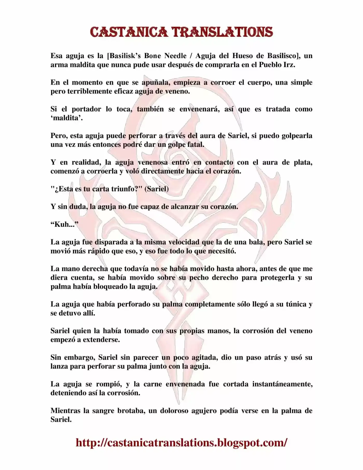 Kuro No Maou (Novela) - Capítulo 55 - Página 9 - LectorTMOo