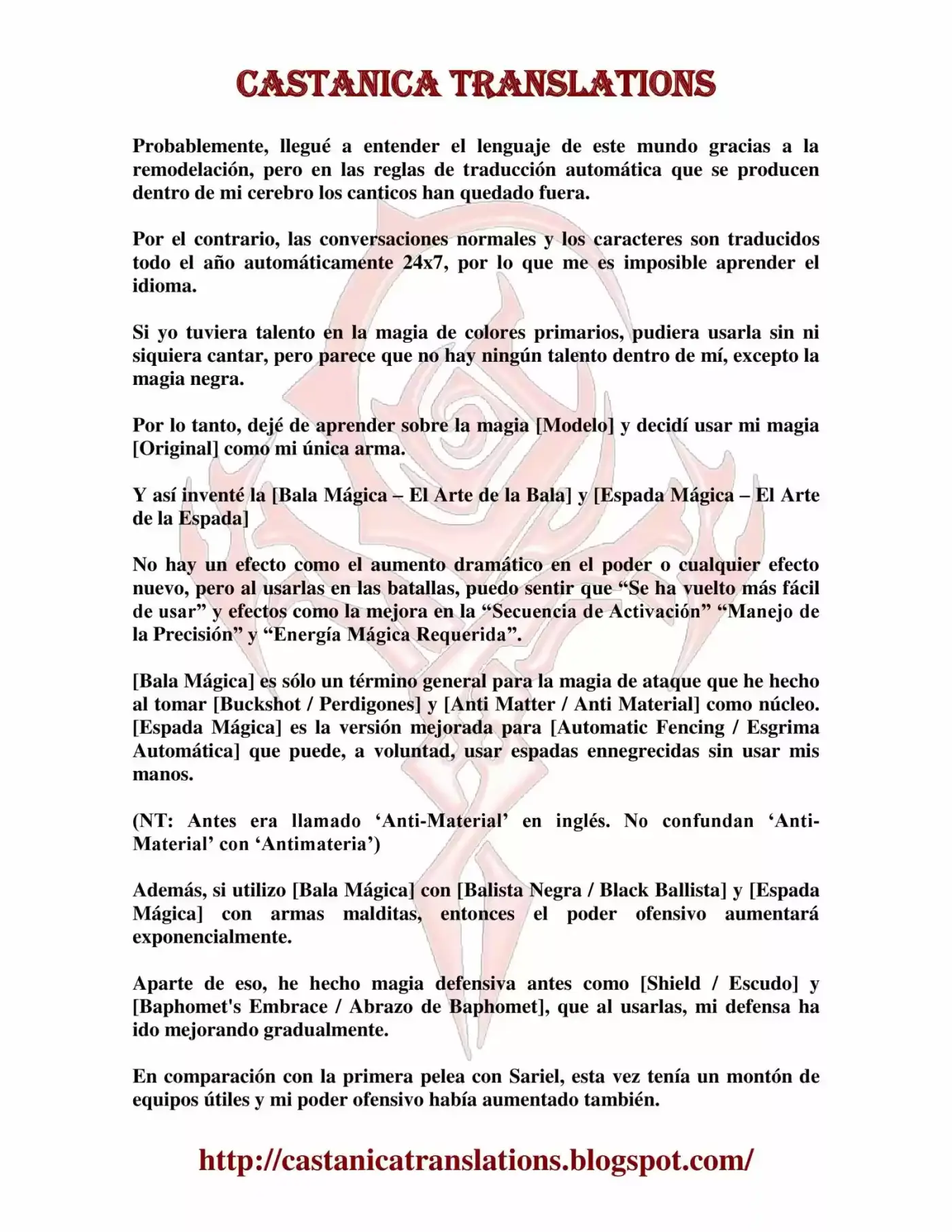 Kuro No Maou (Novela) - Capítulo 57 - Página 4 - LectorTMOo