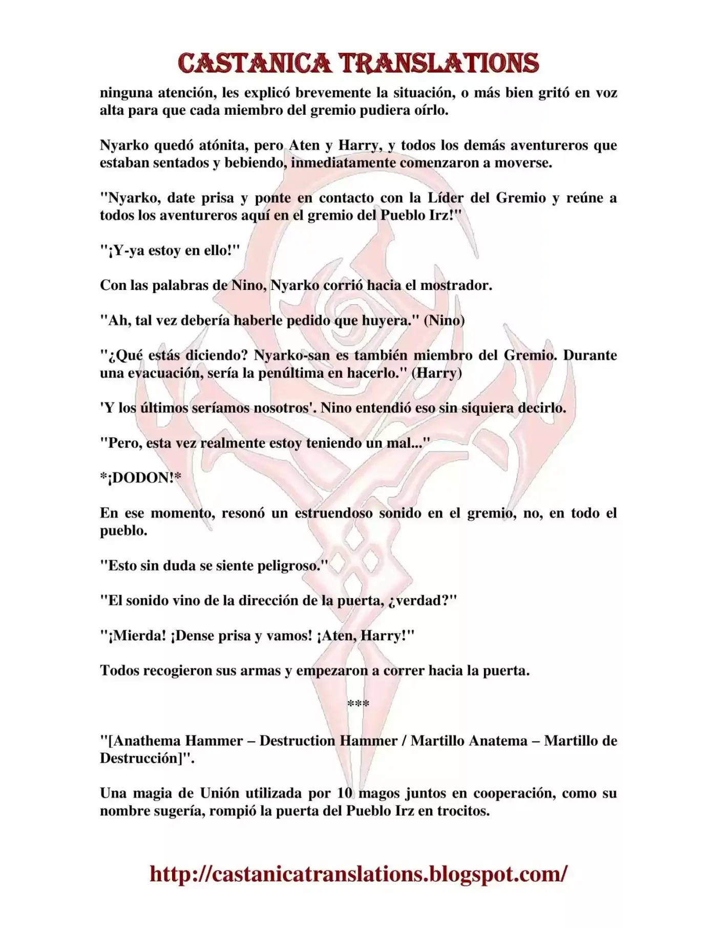Kuro No Maou (Novela) - Capítulo 59 - Página 4 - LectorTMOo