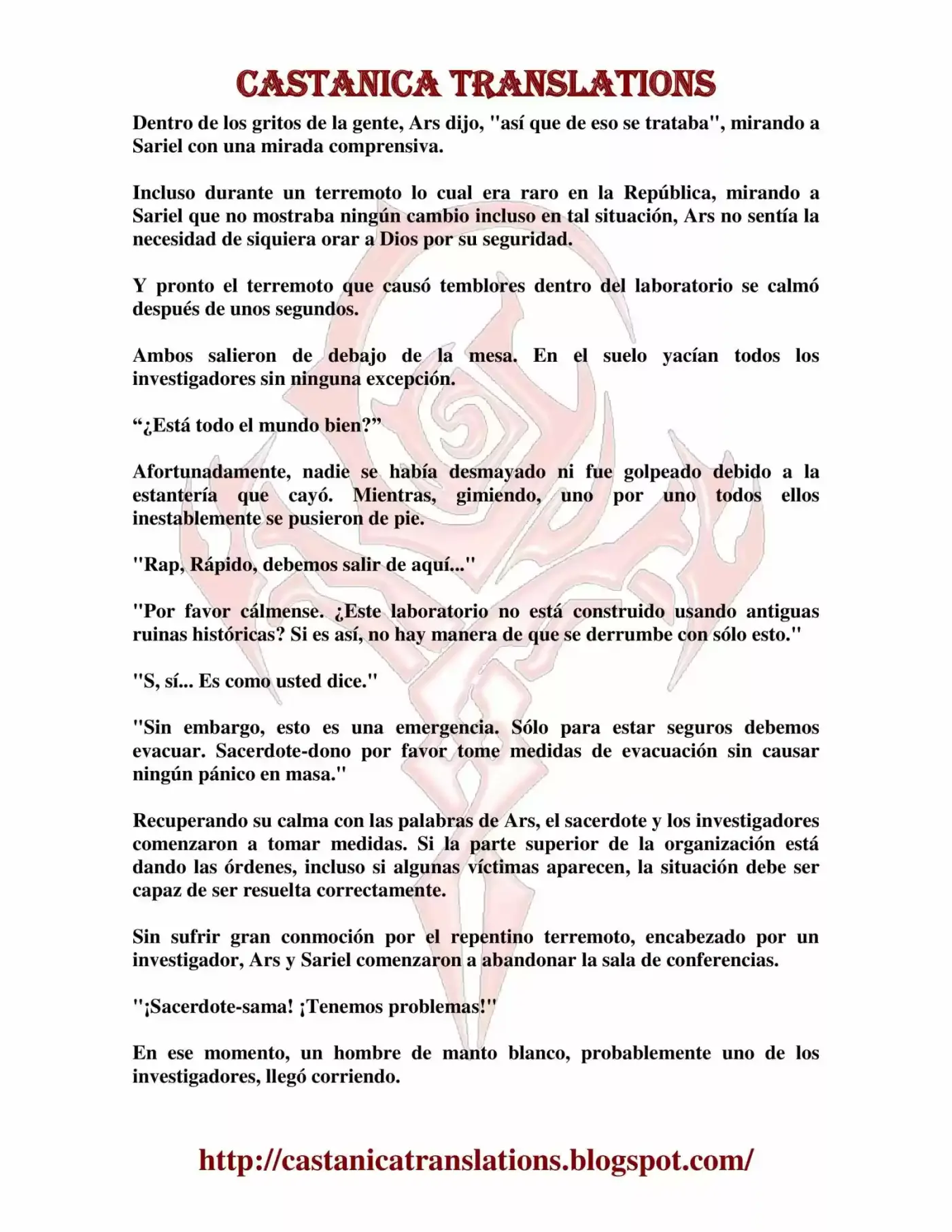 Kuro No Maou (Novela) - Capítulo 6 - Página 7 - LectorTMOo
