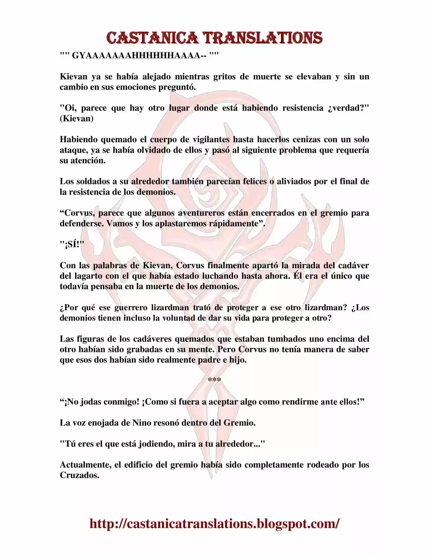 Kuro No Maou (Novela) - Capítulo 60 - Página 6 - LectorTMOo