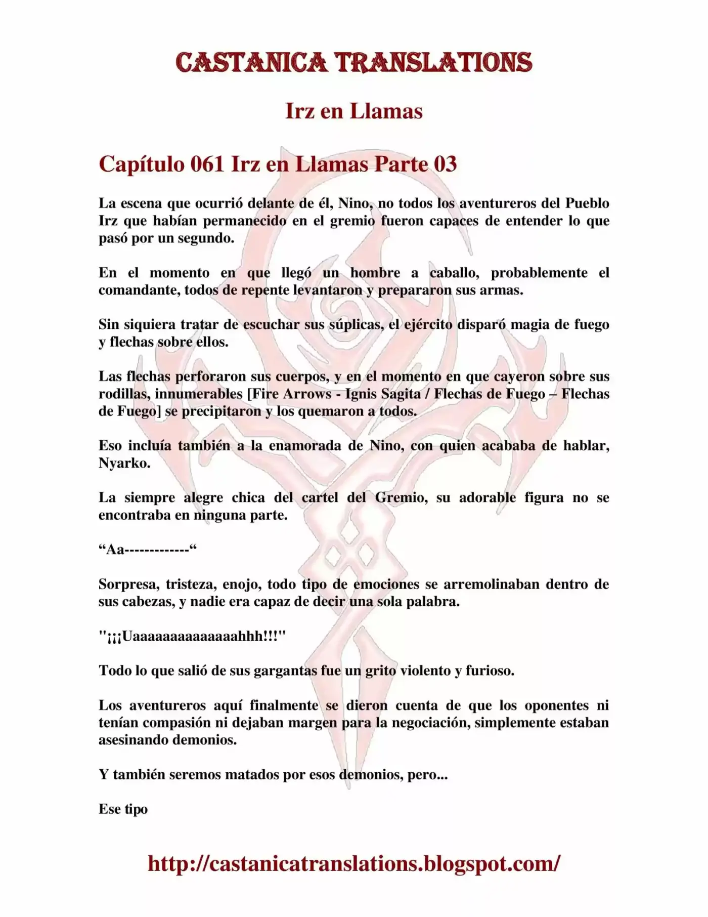 Kuro No Maou (Novela) - Capítulo 61 - Página 3 - LectorTMOo