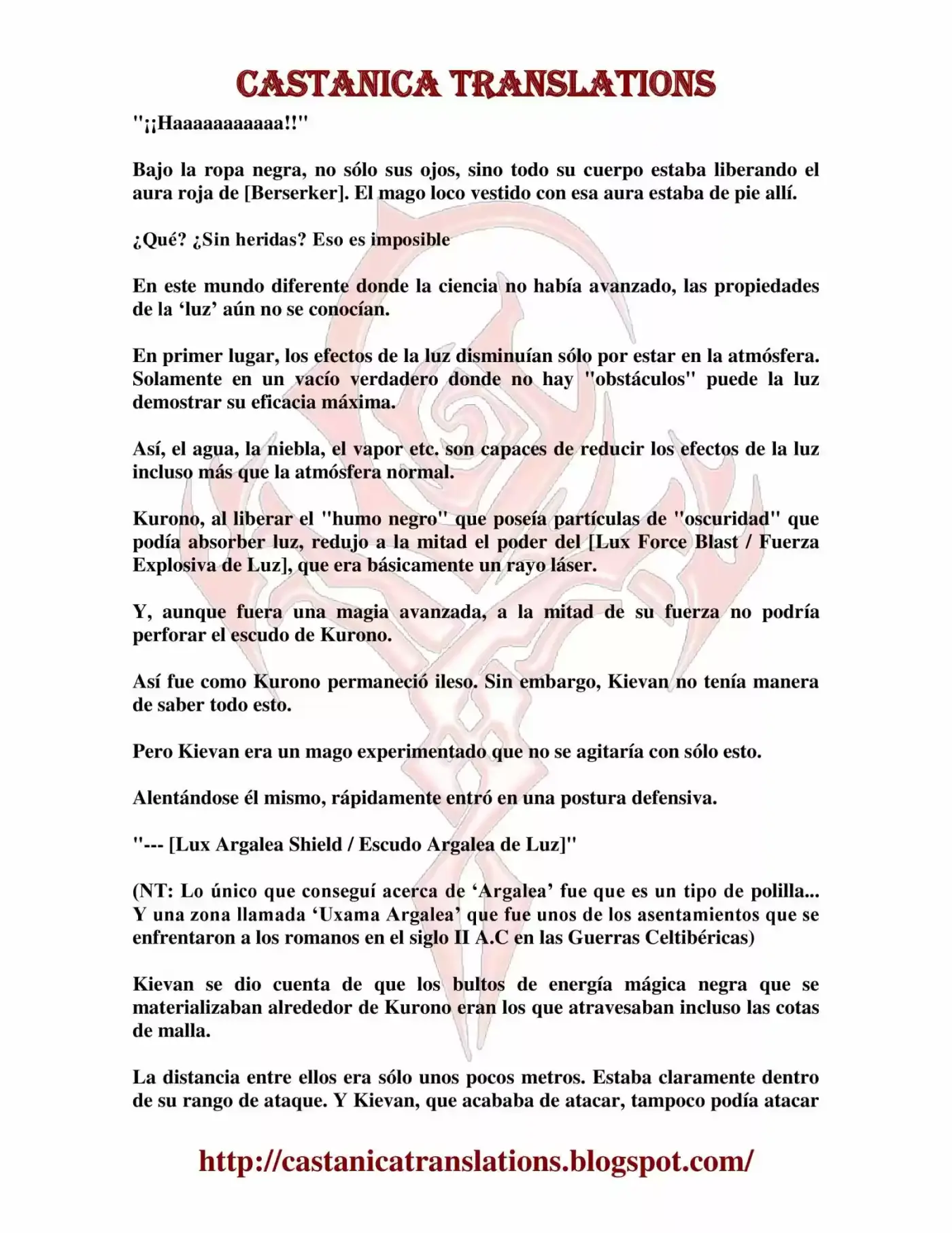 Kuro No Maou (Novela) - Capítulo 67 - Página 7 - LectorTMOo