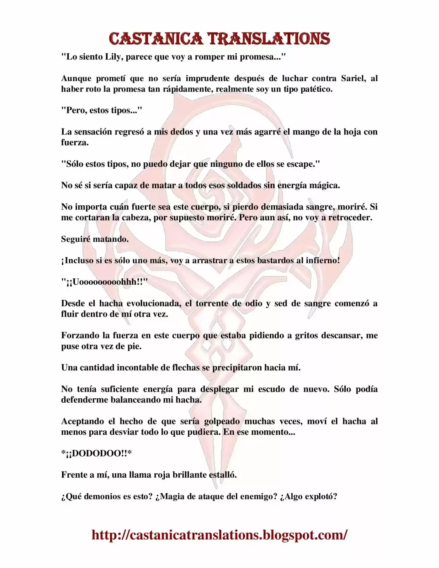 Kuro No Maou (Novela) - Capítulo 68 - Página 6 - LectorTMOo