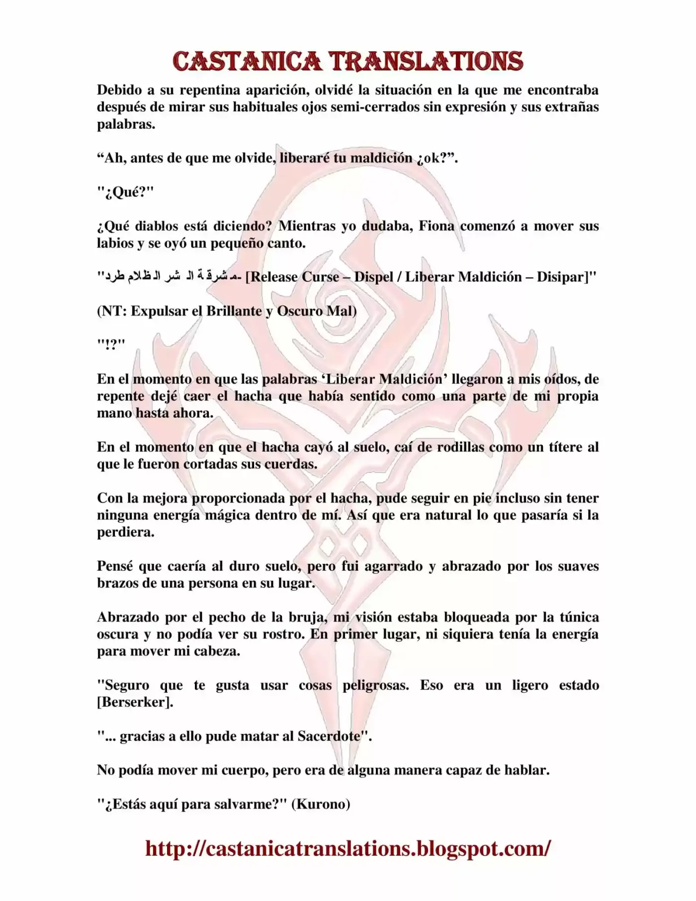 Kuro No Maou (Novela) - Capítulo 68 - Página 8 - LectorTMOo