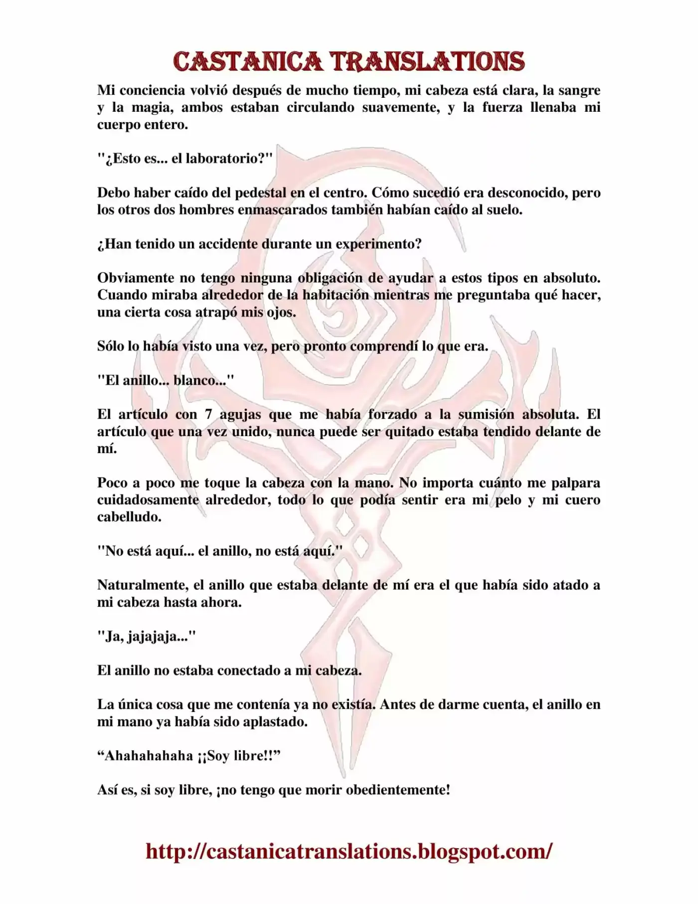 Kuro No Maou (Novela) - Capítulo 7 - Página 4 - LectorTMOo