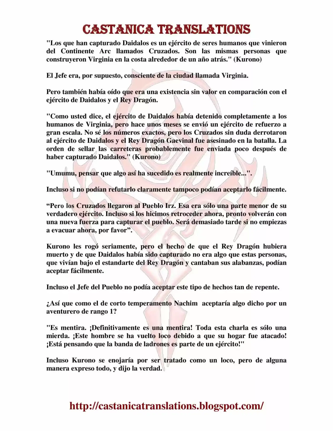 Kuro No Maou (Novela) - Capítulo 73 - Página 7 - LectorTMOo