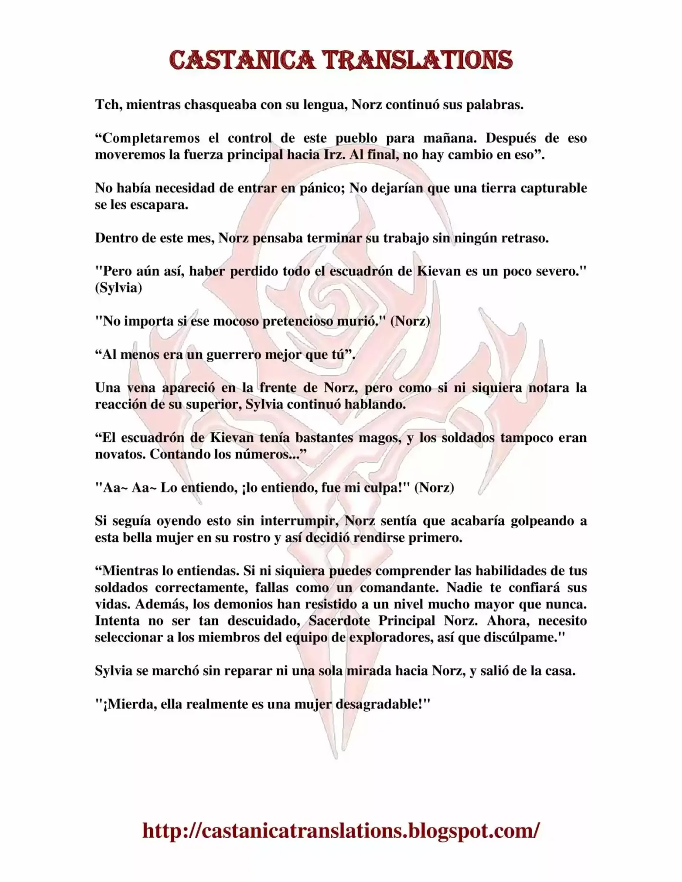 Kuro No Maou (Novela) - Capítulo 74 - Página 5 - LectorTMOo