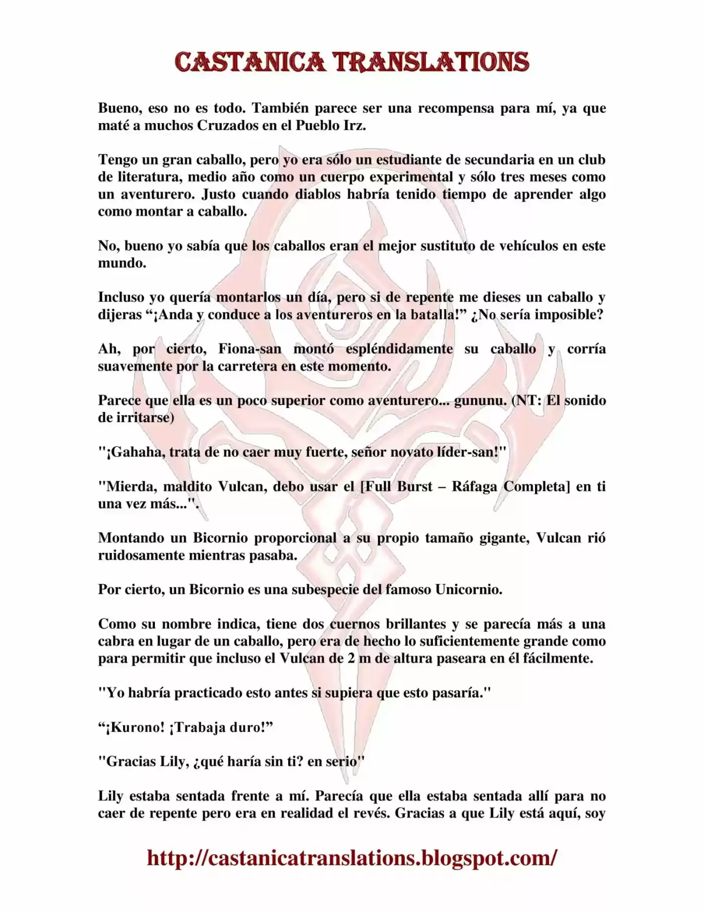 Kuro No Maou (Novela) - Capítulo 79 - Página 4 - LectorTMOo