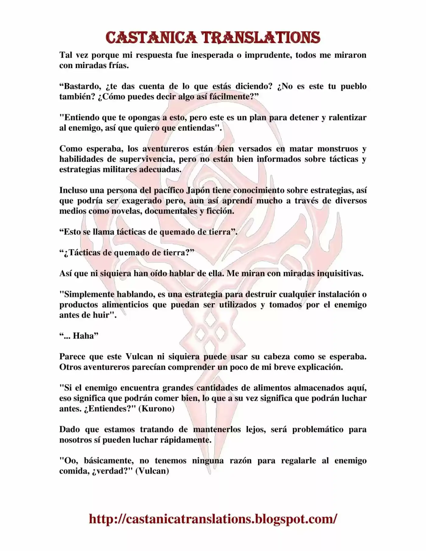 Kuro No Maou (Novela) - Capítulo 79 - Página 6 - LectorTMOo