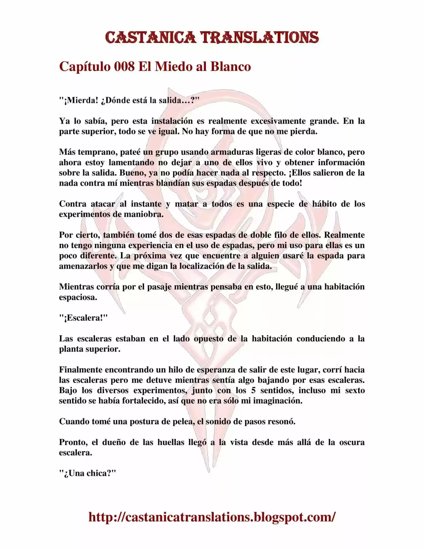 Kuro No Maou (Novela) - Capítulo 8 - Página 3 - LectorTMOo