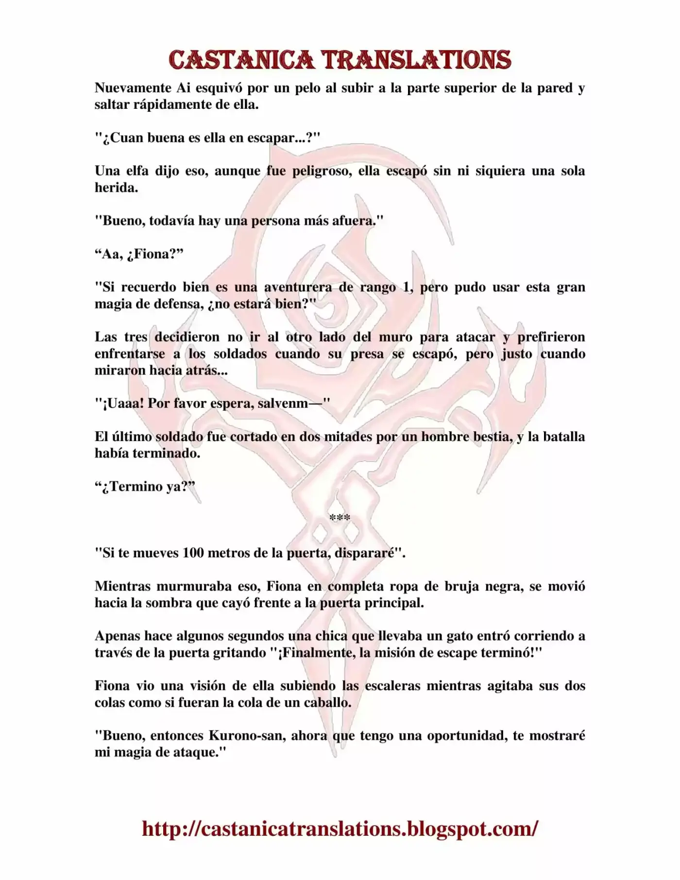 Kuro No Maou (Novela) - Capítulo 82 - Página 8 - LectorTMOo