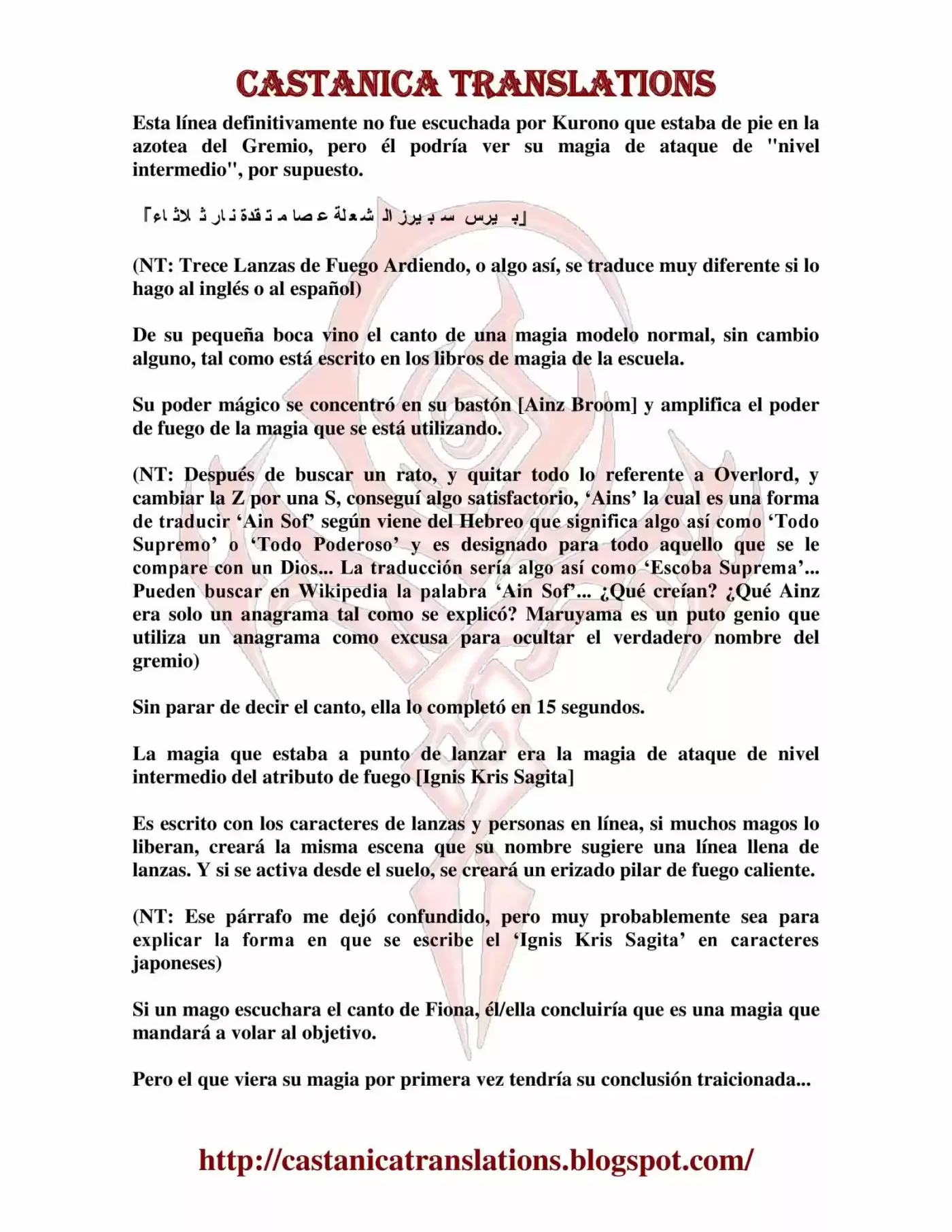Kuro No Maou (Novela) - Capítulo 82 - Página 9 - LectorTMOo