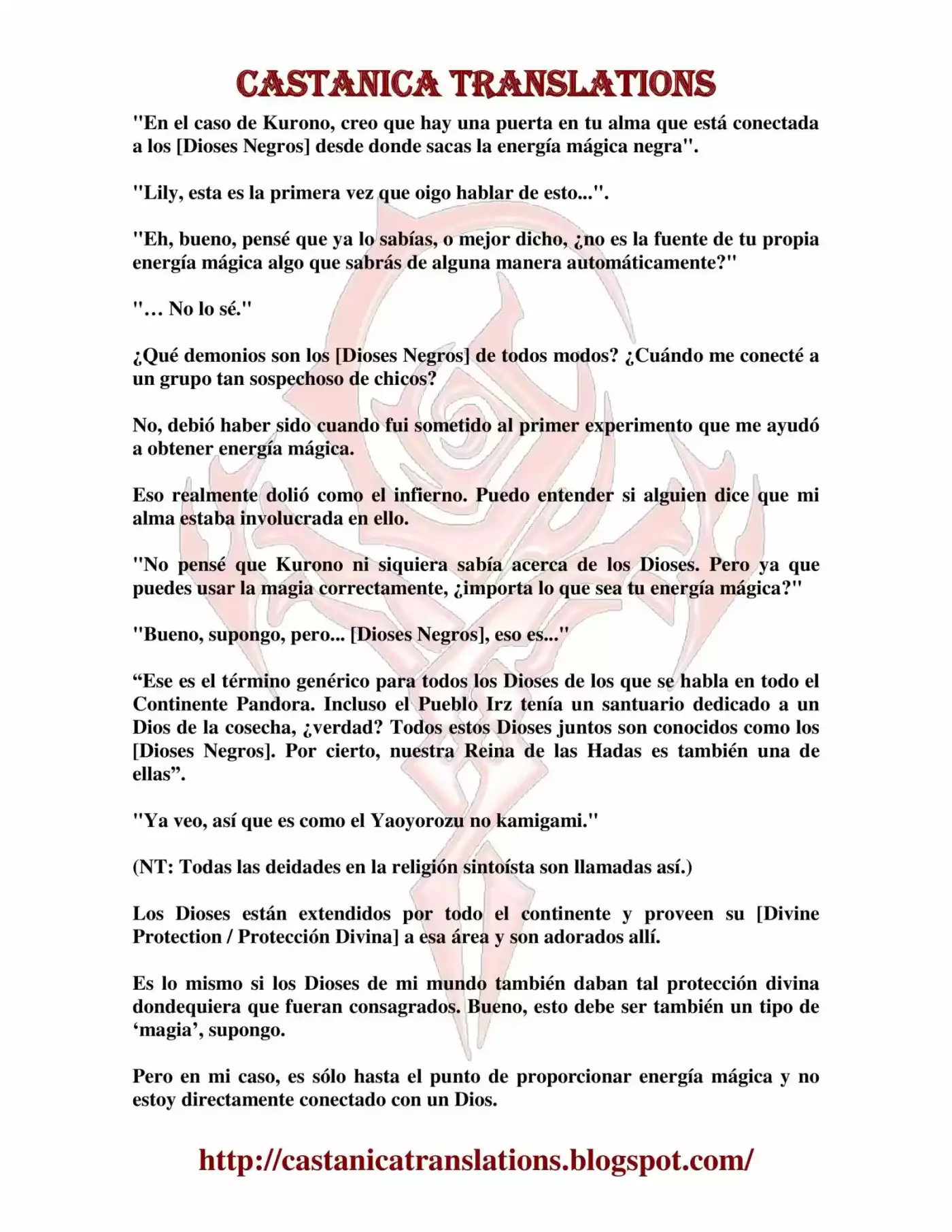 Kuro No Maou (Novela) - Capítulo 85 - Página 4 - LectorTMOo