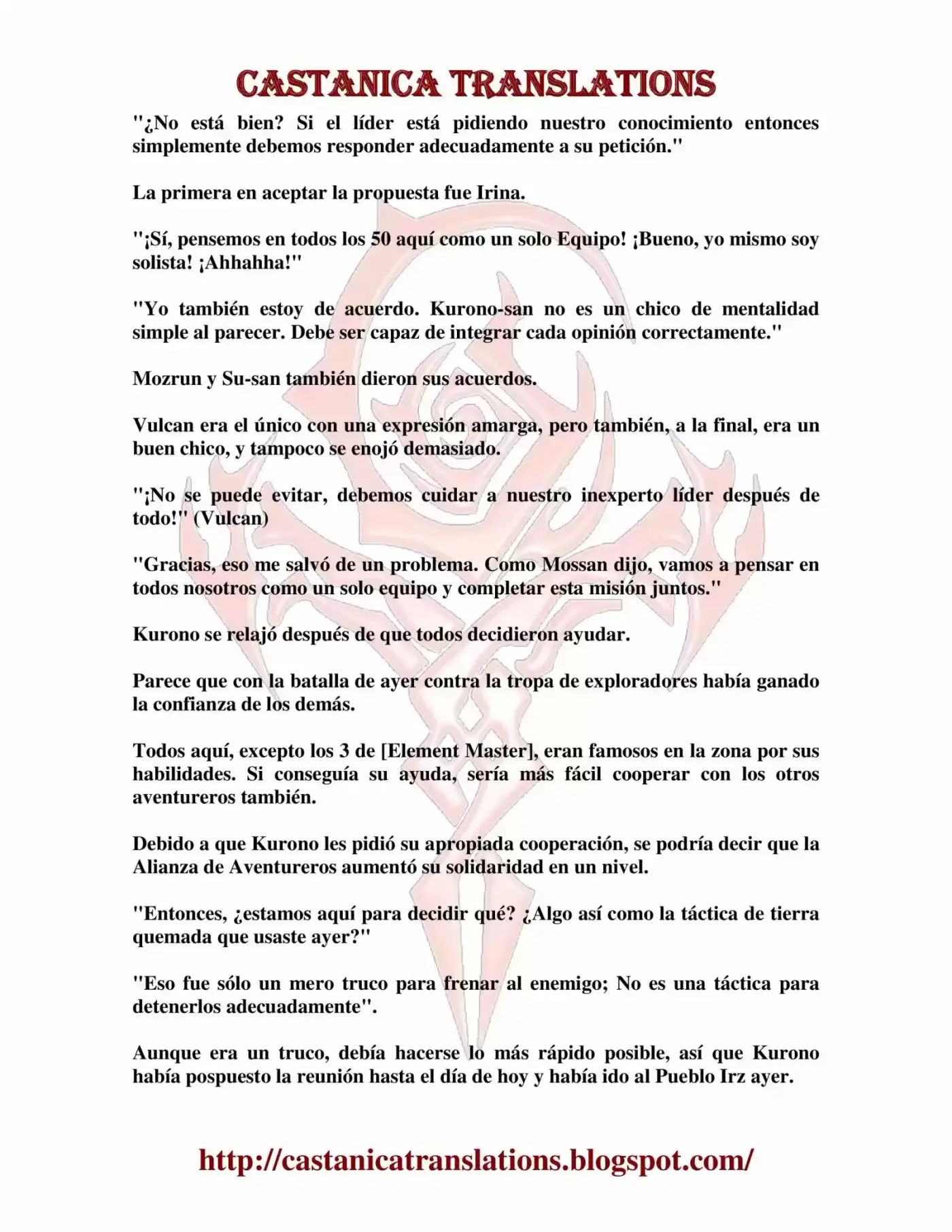 Kuro No Maou (Novela) - Capítulo 87 - Página 5 - LectorTMOo