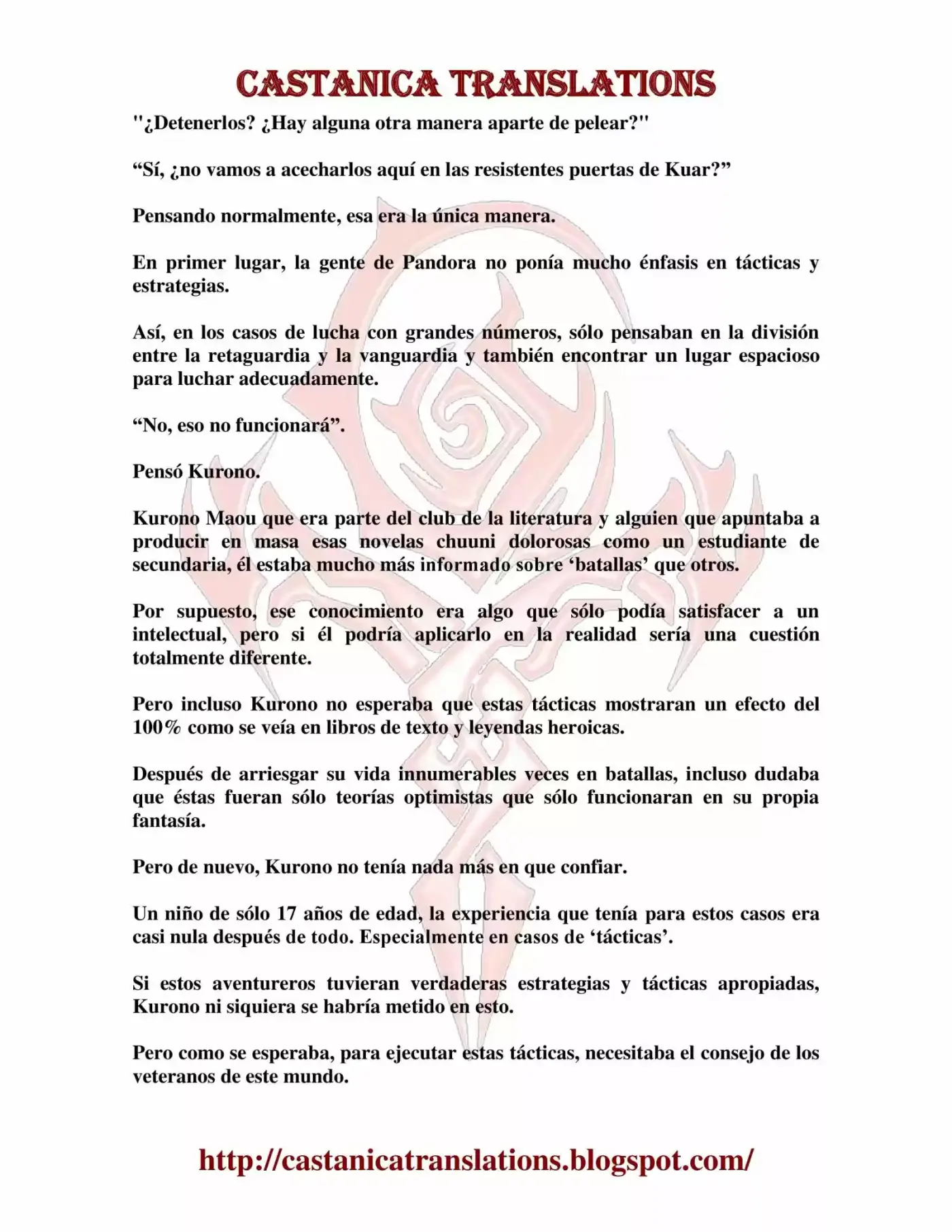 Kuro No Maou (Novela) - Capítulo 87 - Página 6 - LectorTMOo